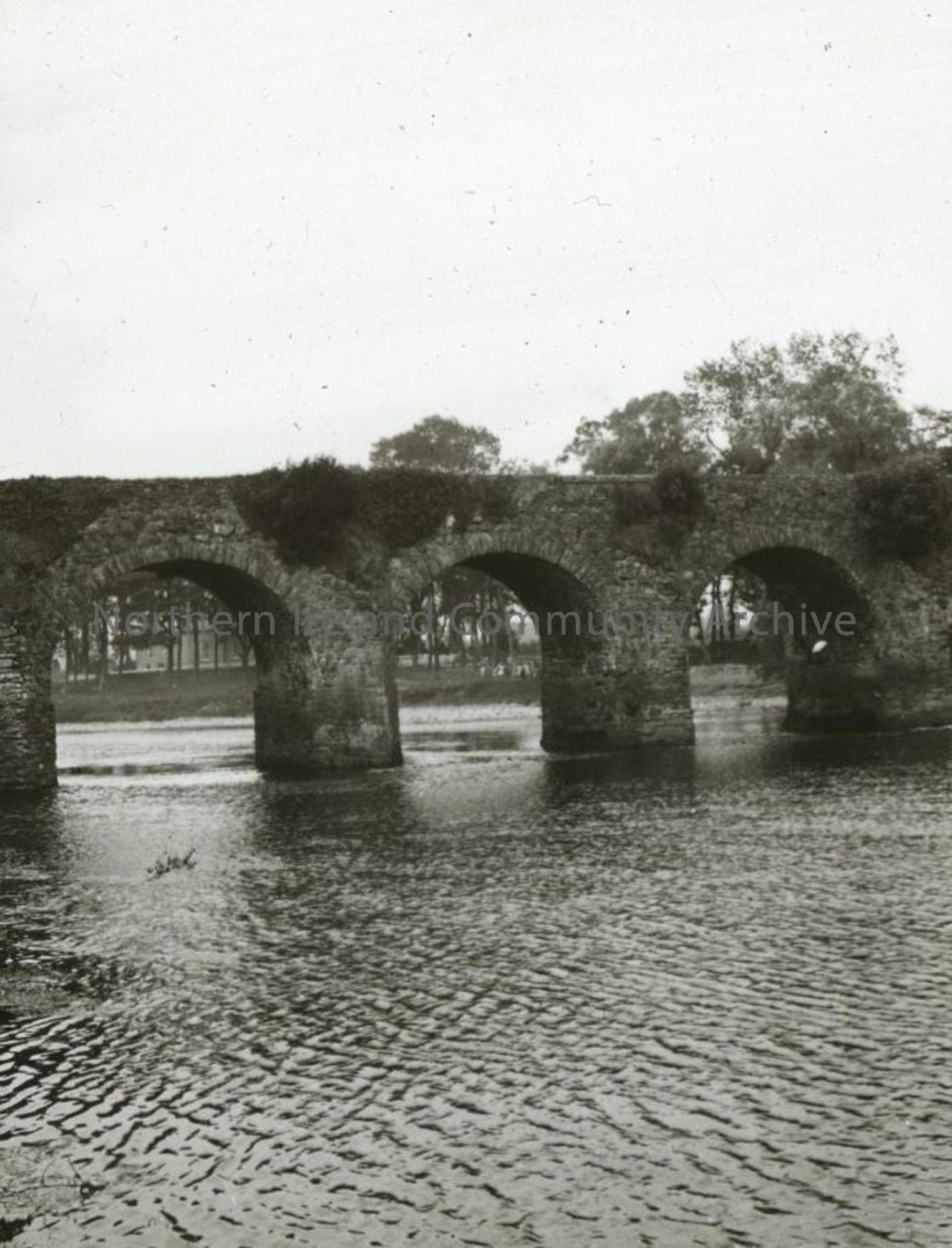 Old Bridge Newtownstewart as titled by Sam Henry