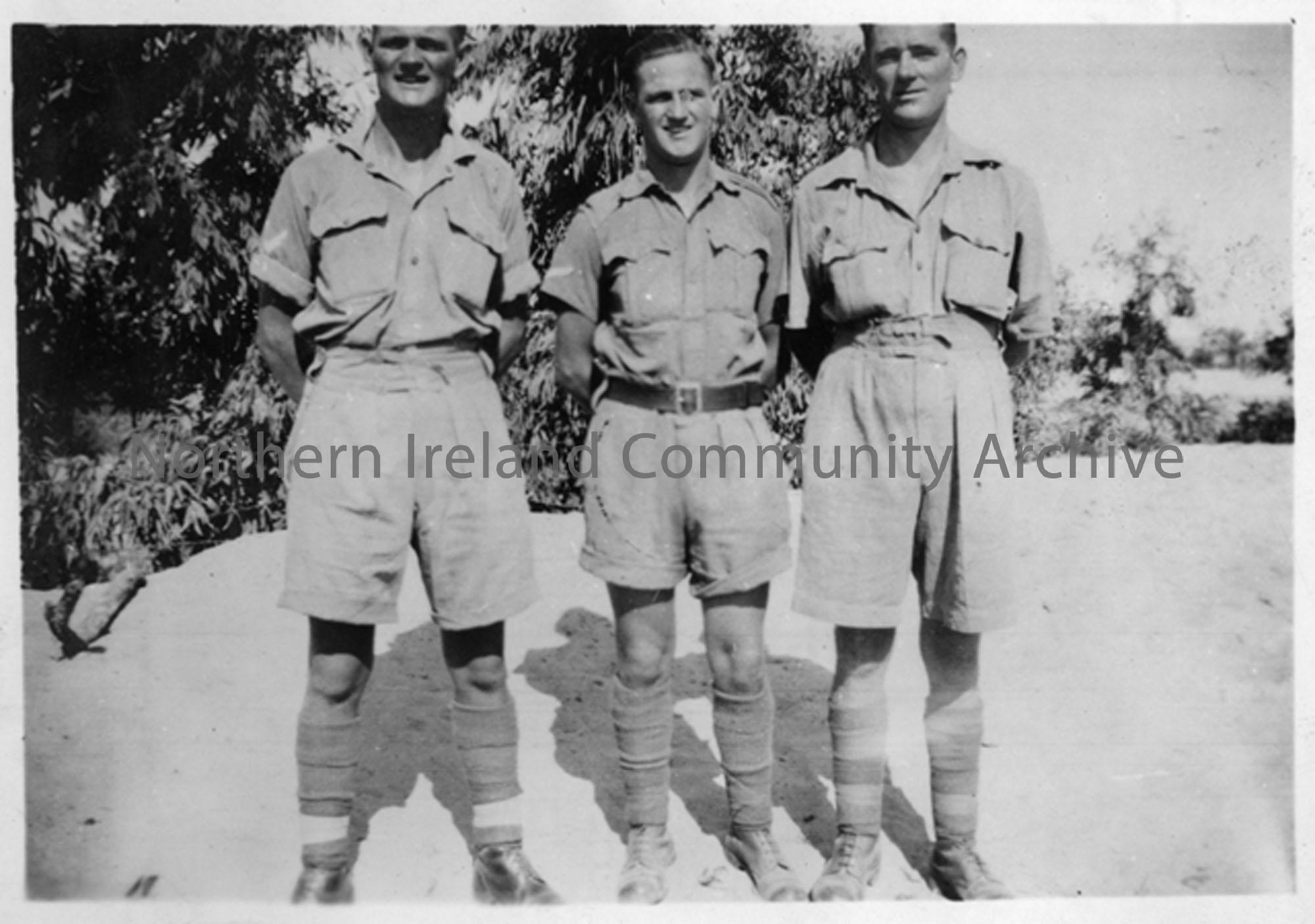 Photo of 3 soldiers (5940)