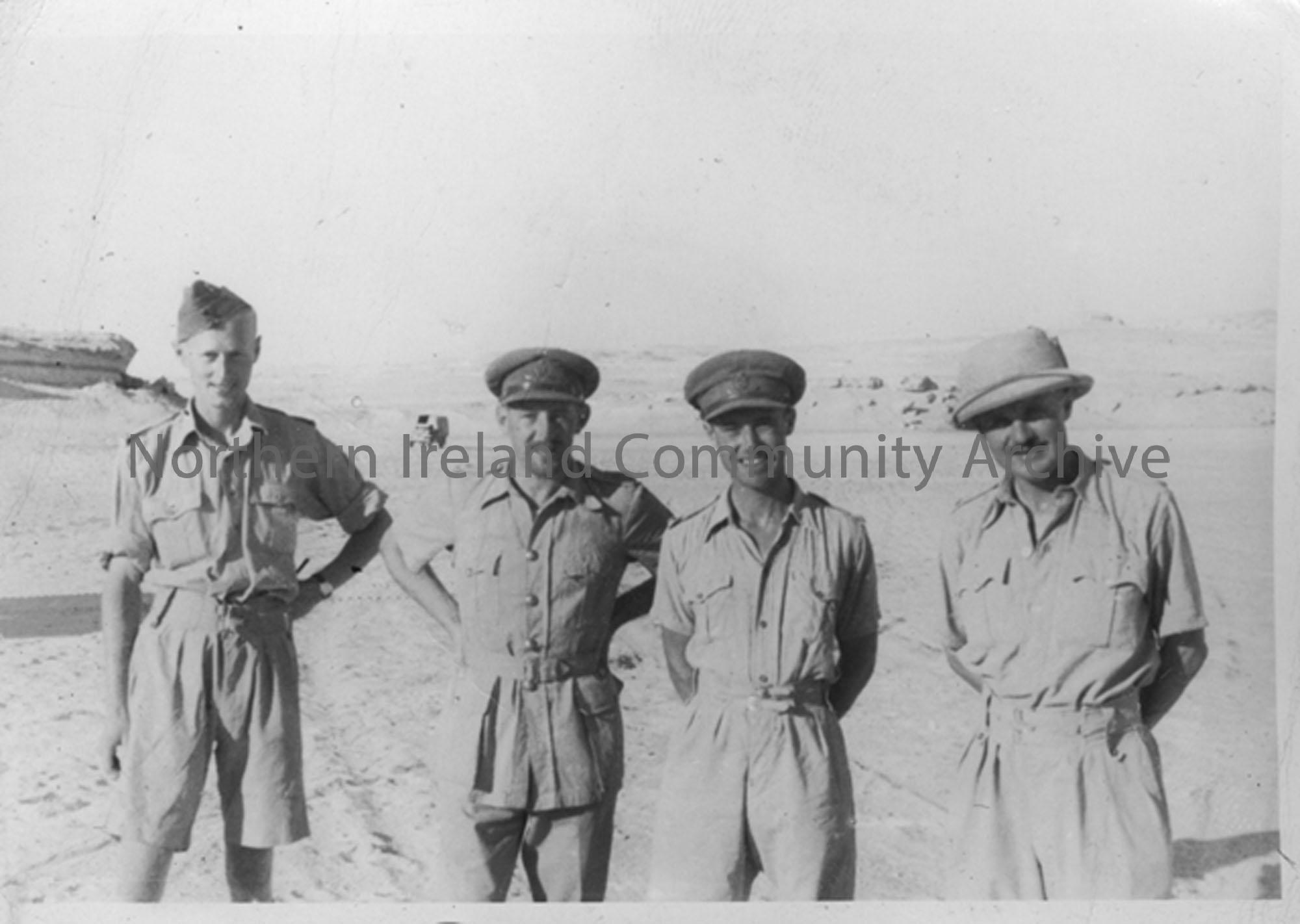Group of soldiers at Jarabub Oasis