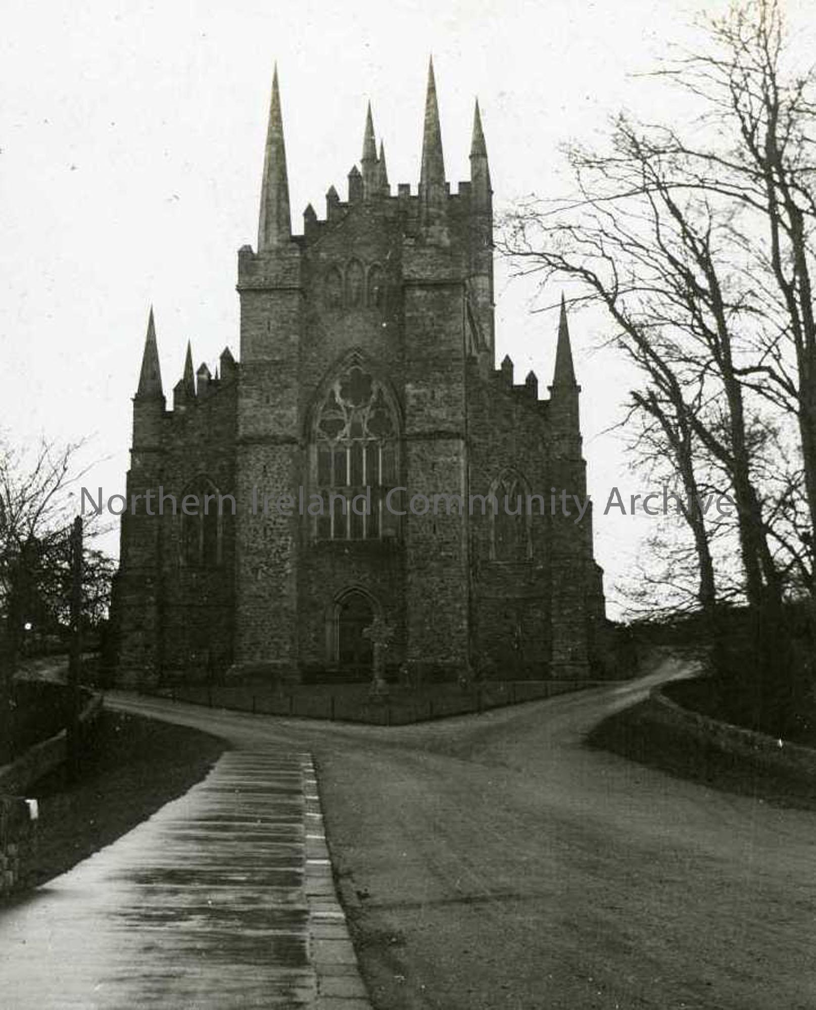 Cathedral Downpatrick (as titled by Sam Henry)