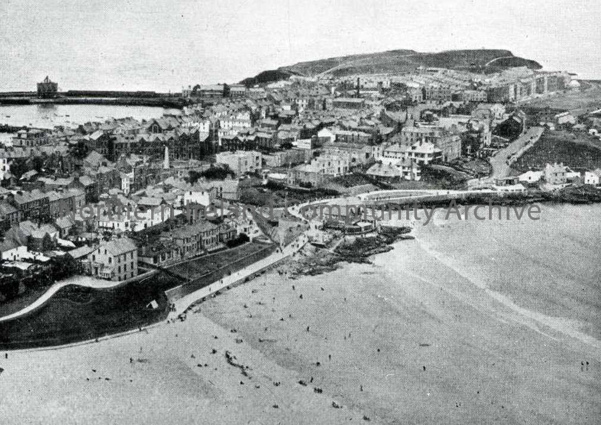 Portrush from Air as titled by Sam Henry