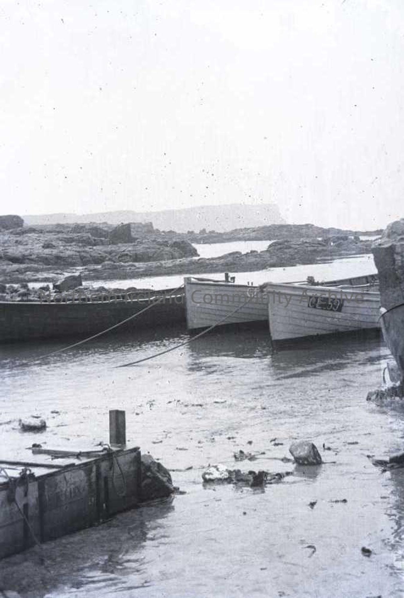 Dunseverick Harbour as titled by Sam Henry