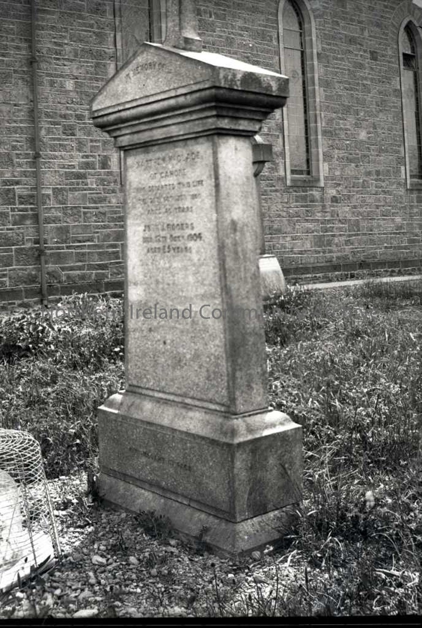 McGlade Tomb as titled by Sam Henry
