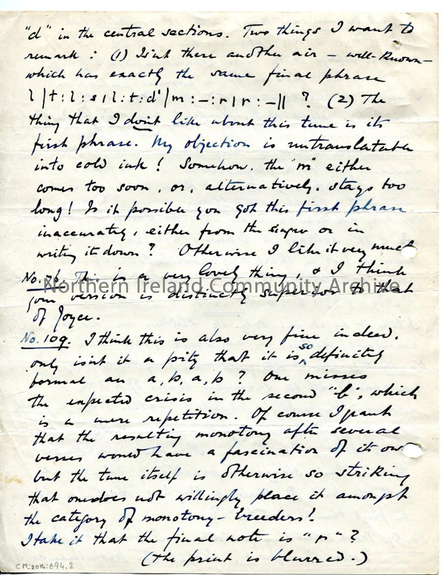 Page 4 of 12, letter from Norman Hay, 1.2.1927