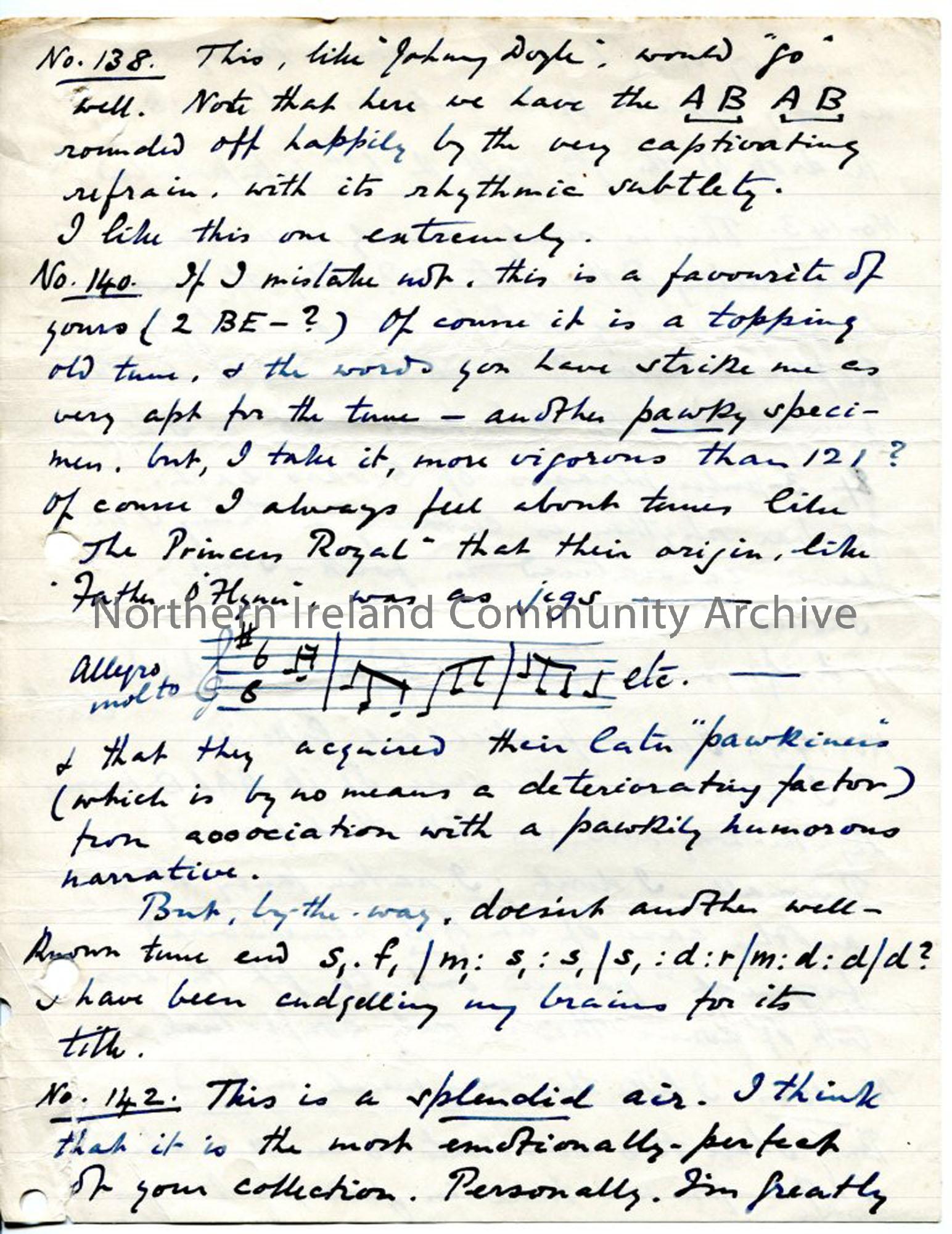 Page 7 of 12, letter from Norman Hay, 1.2.1927