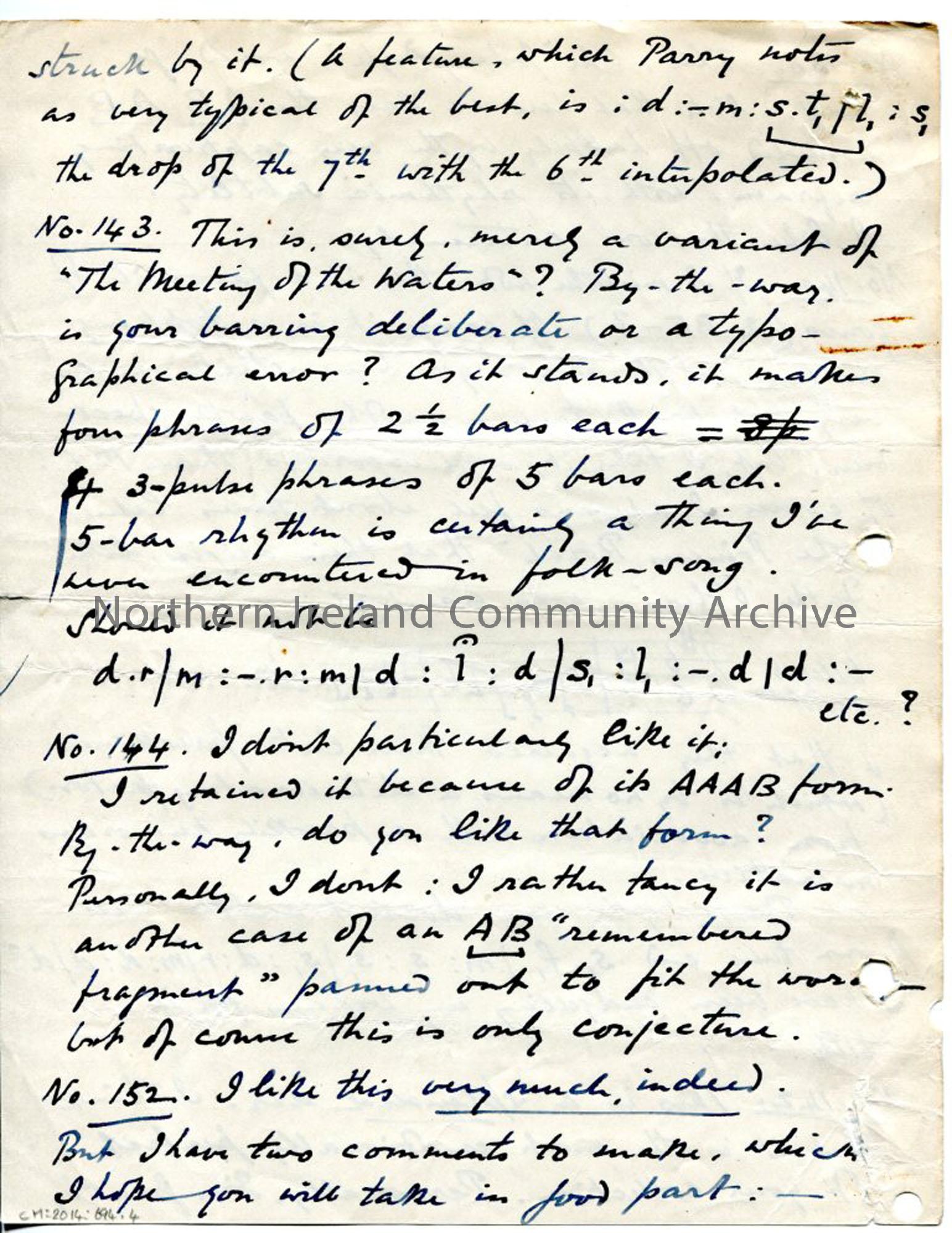 Page 8 of 12, letter from Norman Hay, 1.2.1927
