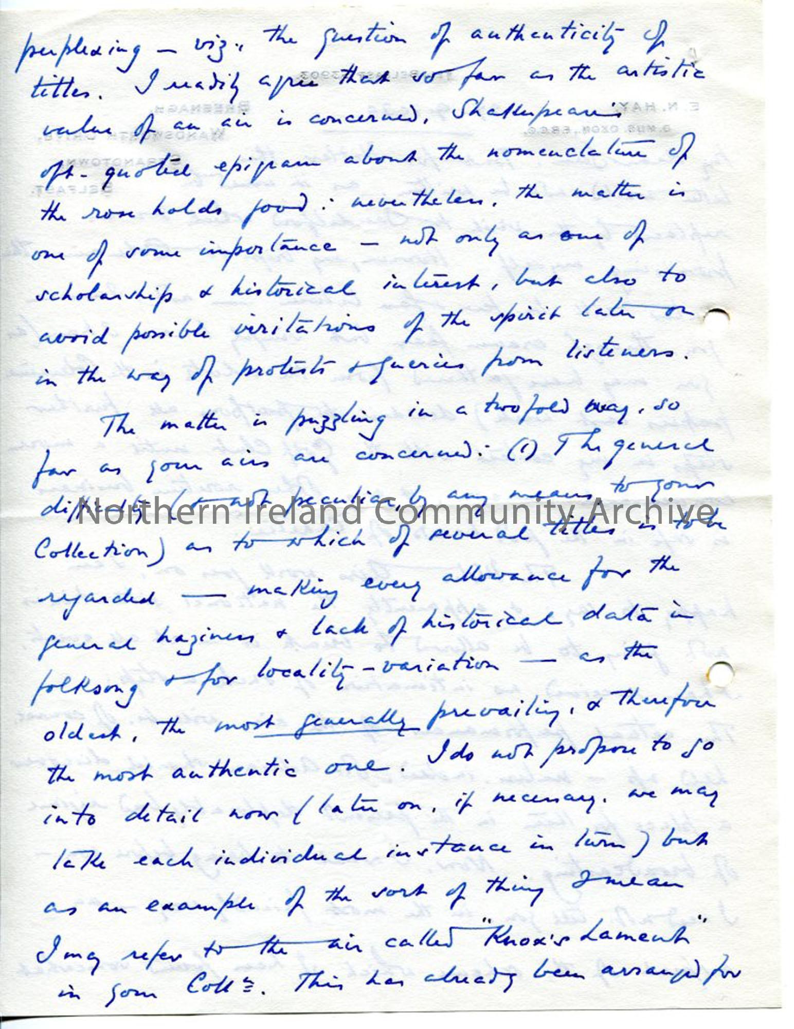 Page 2 of 8 – Letter from Norman Hay, 27.9.1939
