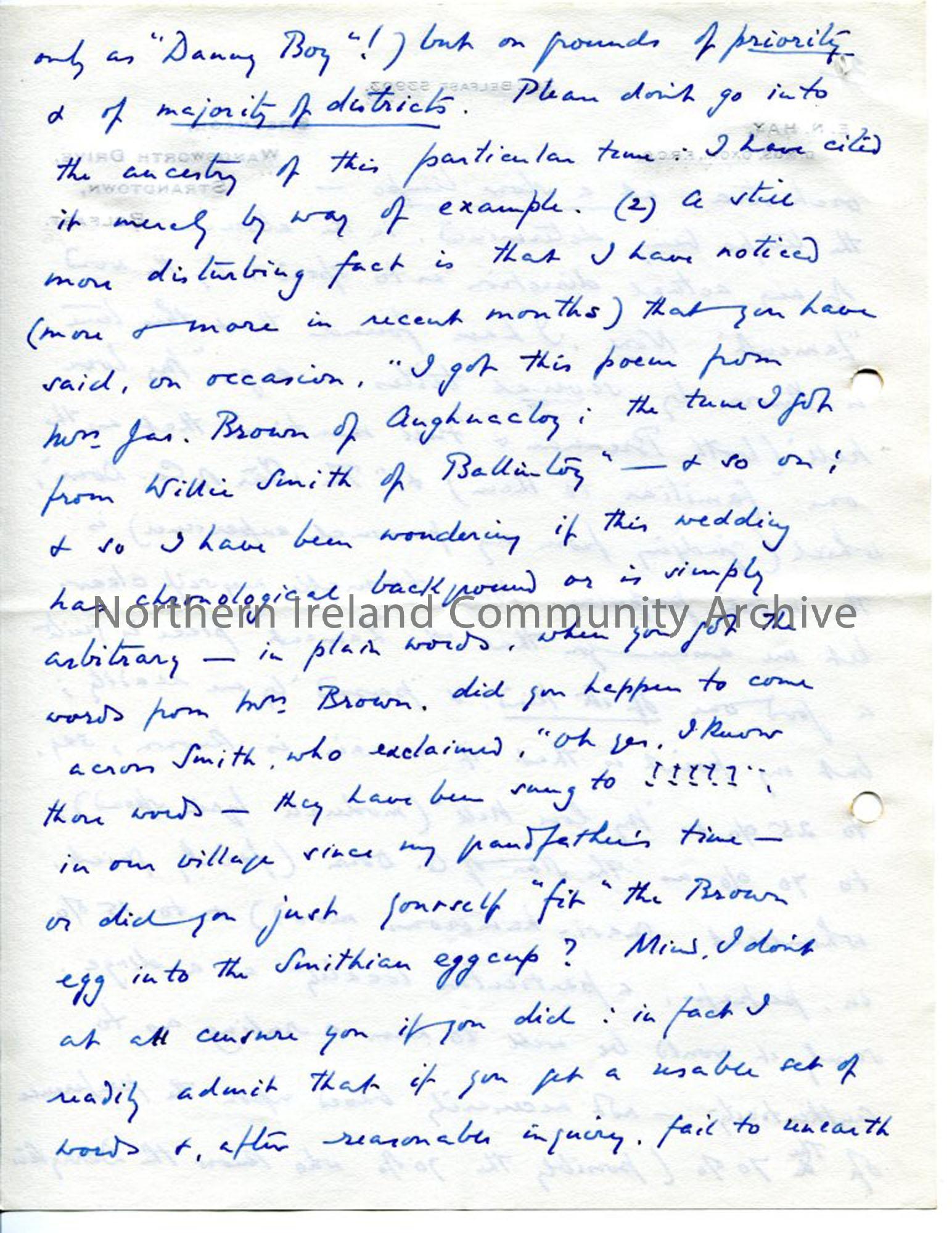 Page 4 of 8 – Letter from Norman Hay, 27.9.1939