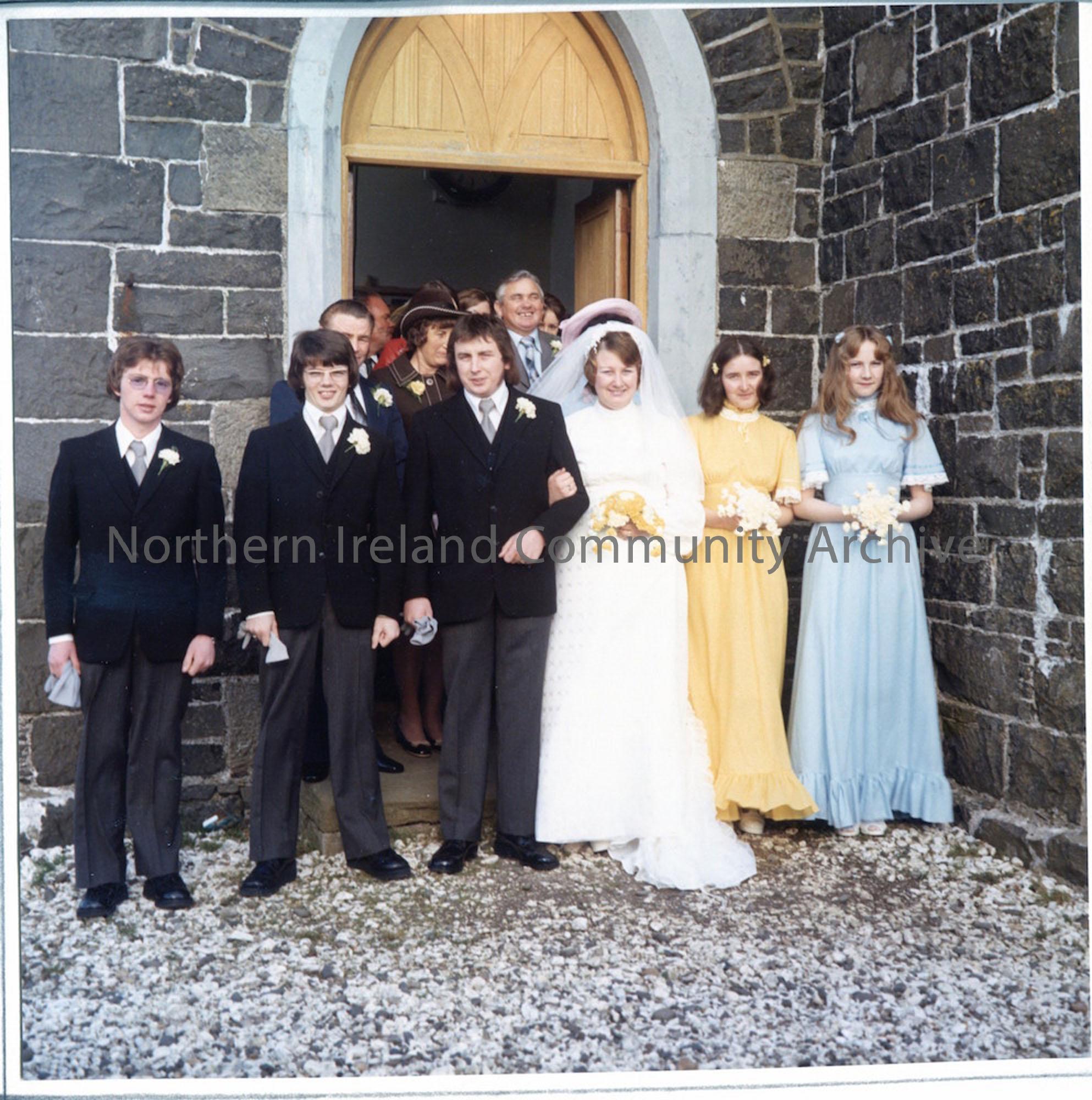 Anne and Philip Kennedy’s wedding 1974