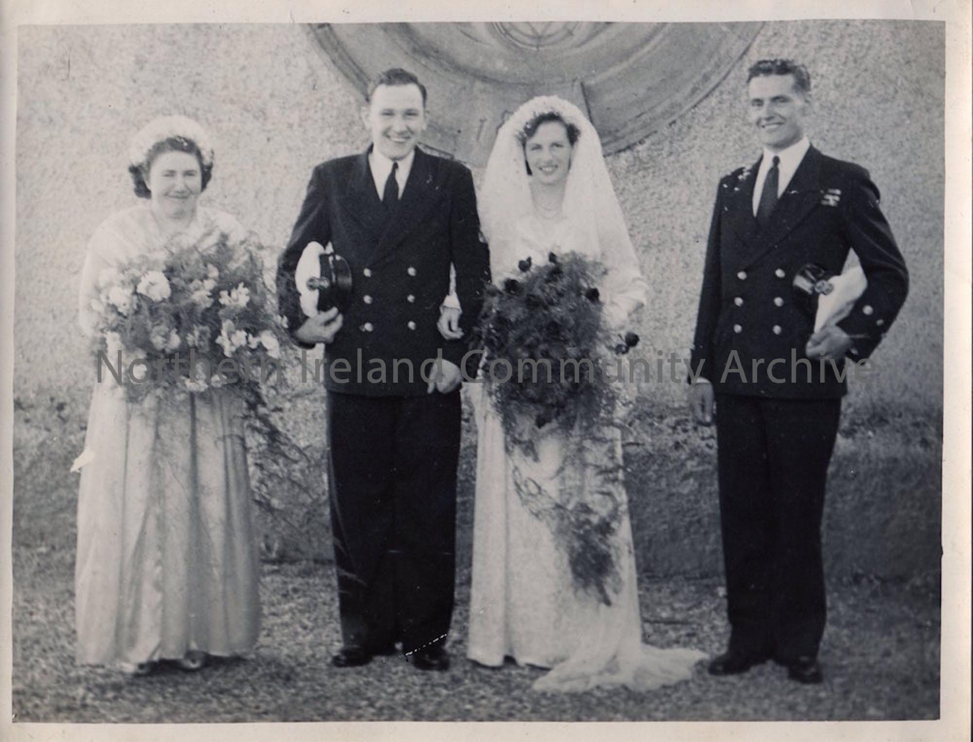 Anna and Lee Nicholl’s wedding 1950