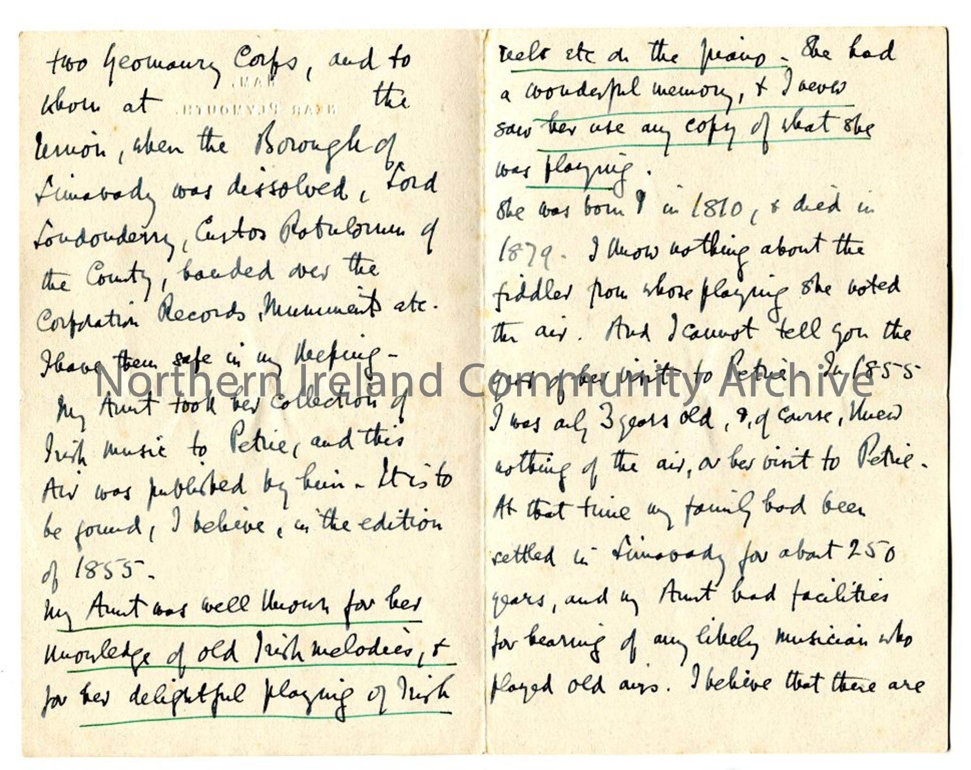 Page two of letter from Rev Trelawney-Ross, dated 15.8.1928