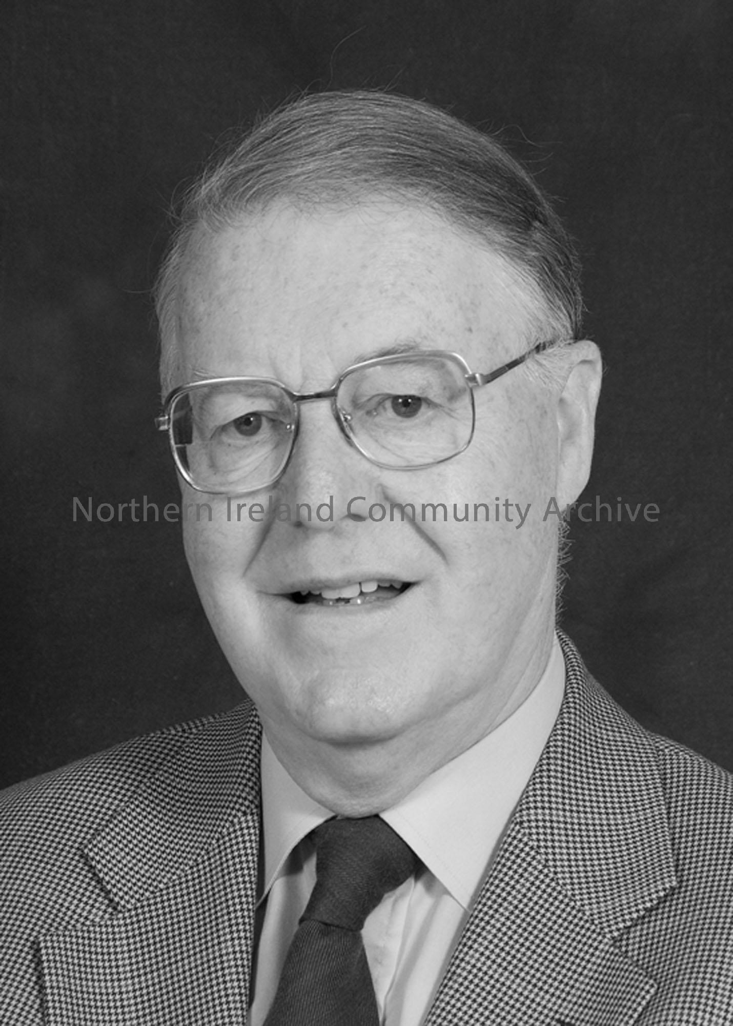 Portrait of Dr Godrey Brown, Ballycastle