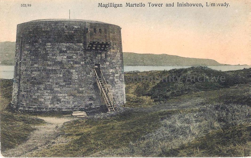 Magilligan Marello Tower and Inishowen, Limavady