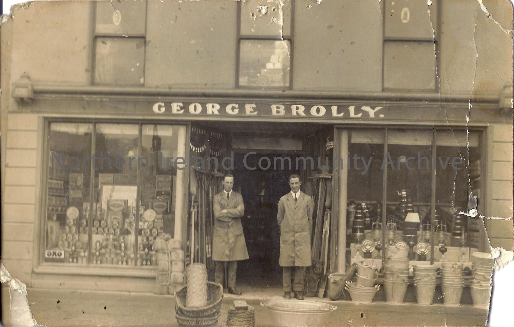 George Brolly Grocery Shop, early 1900’s
