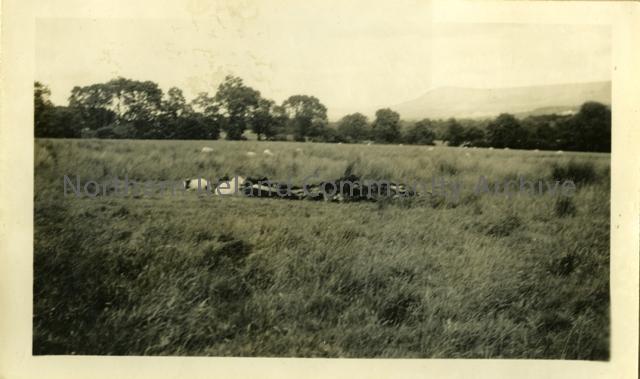 Remains of Bonfire 1937