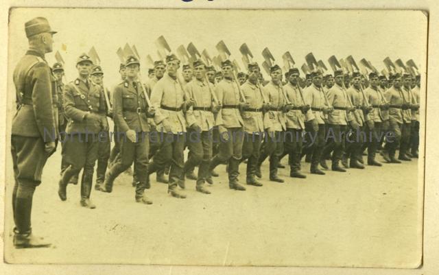 German Troops Marching