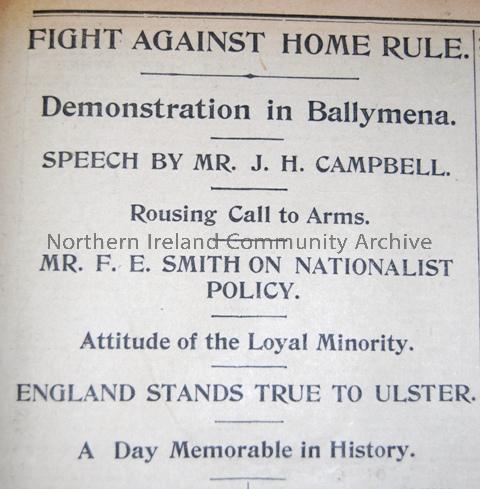 “Fight against Home Rule” (3886)