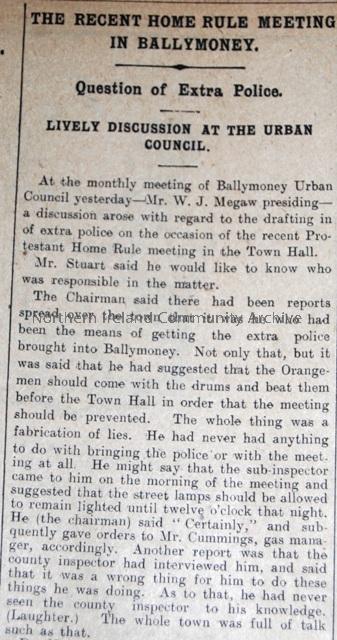 “The recent Home Rule Meeting in Ballymoney” (5222)