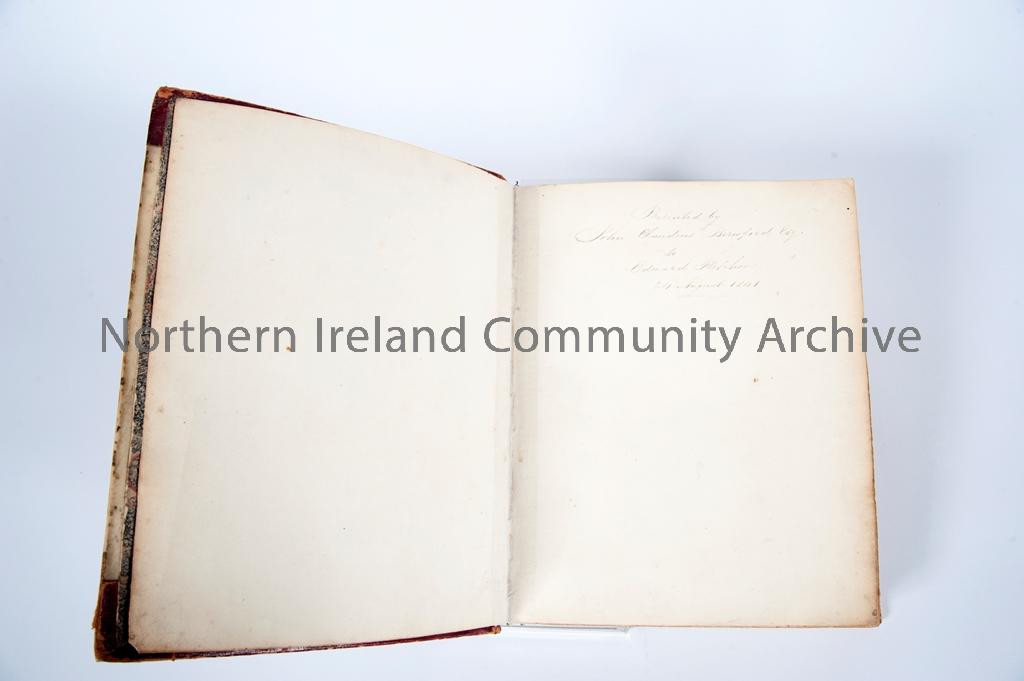 Book of Coleraine – Front Page