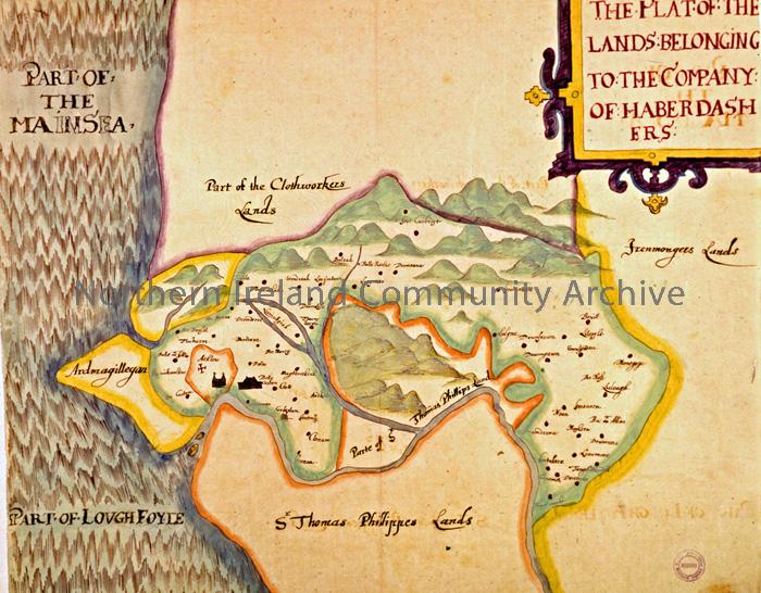 Raven Map of Haberdashers Company lands