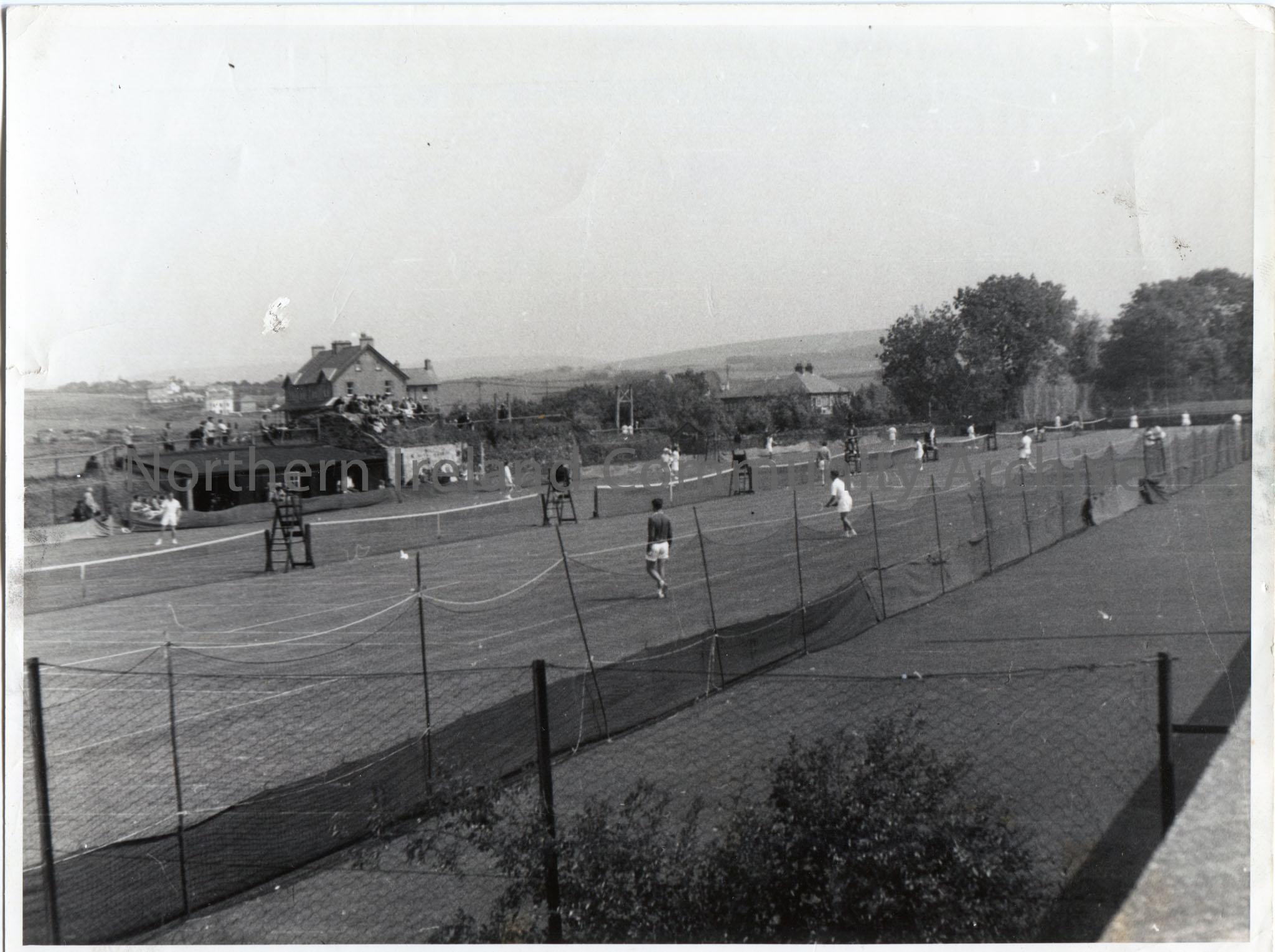 Front Ballycastle Tennis Courts