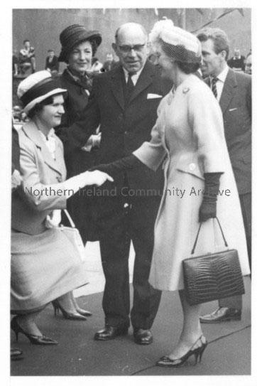 Black and white photographs taken on the occasion of the visit of H.R.H The Princess Margaret, Countess of Snowdon, and The Earl of Snowdon on Thursda… – 2011.428 (3)