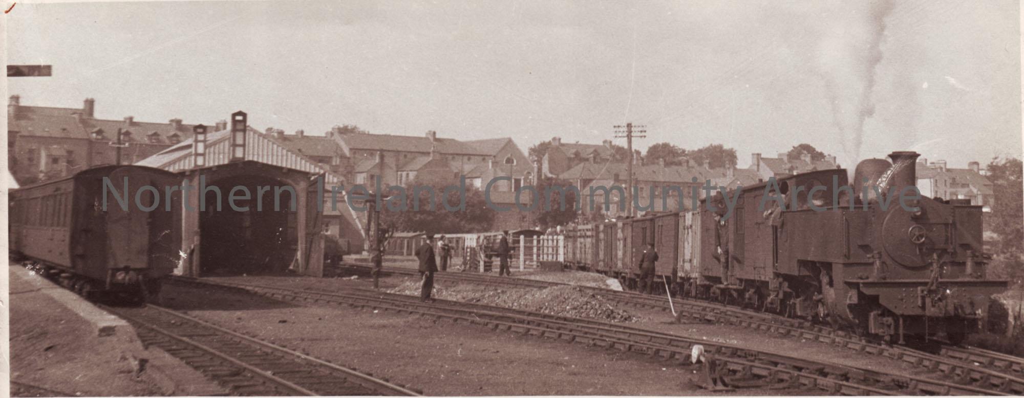Narrow Gauge Train at Ballycastle Station