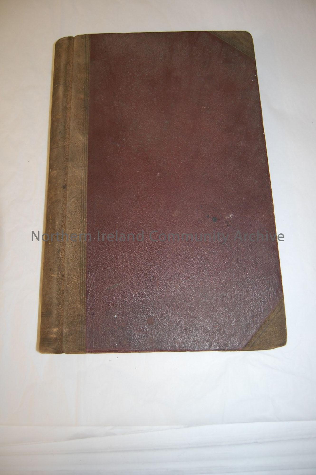 Veterinary Inspector Reports 1921-1934, Ballymoney Urban Council. Contains written copies of Francis Boyle’s, the Veterinary Inspector, regular report…