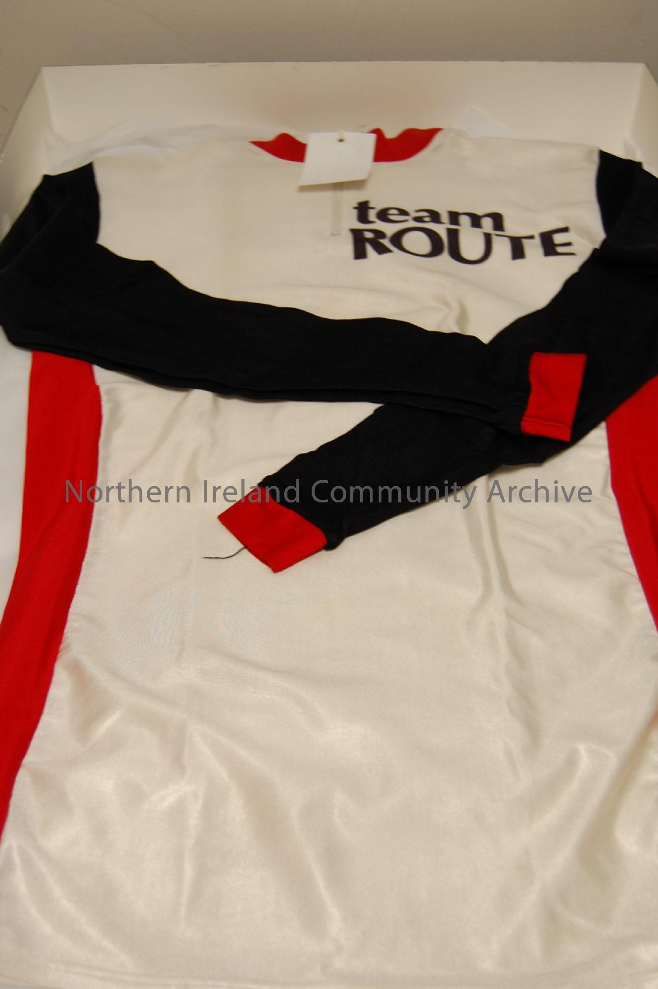 Ballymoney and District Cycle Club. Team Route original time trial/track jersey.