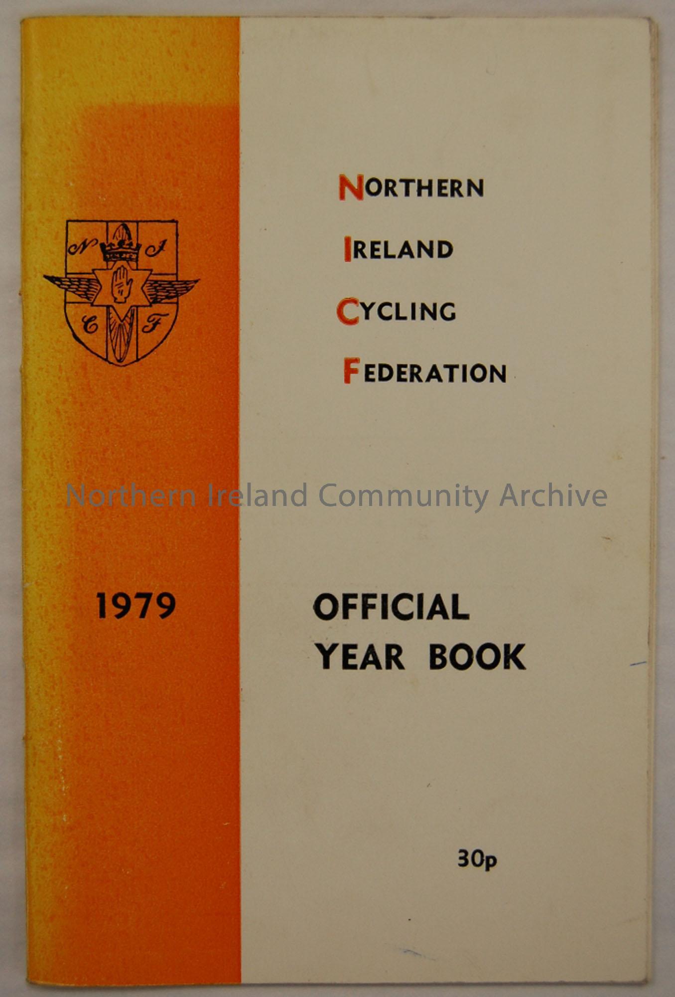 Northern Ireland Cycling Federation Official 1979 Yearbook