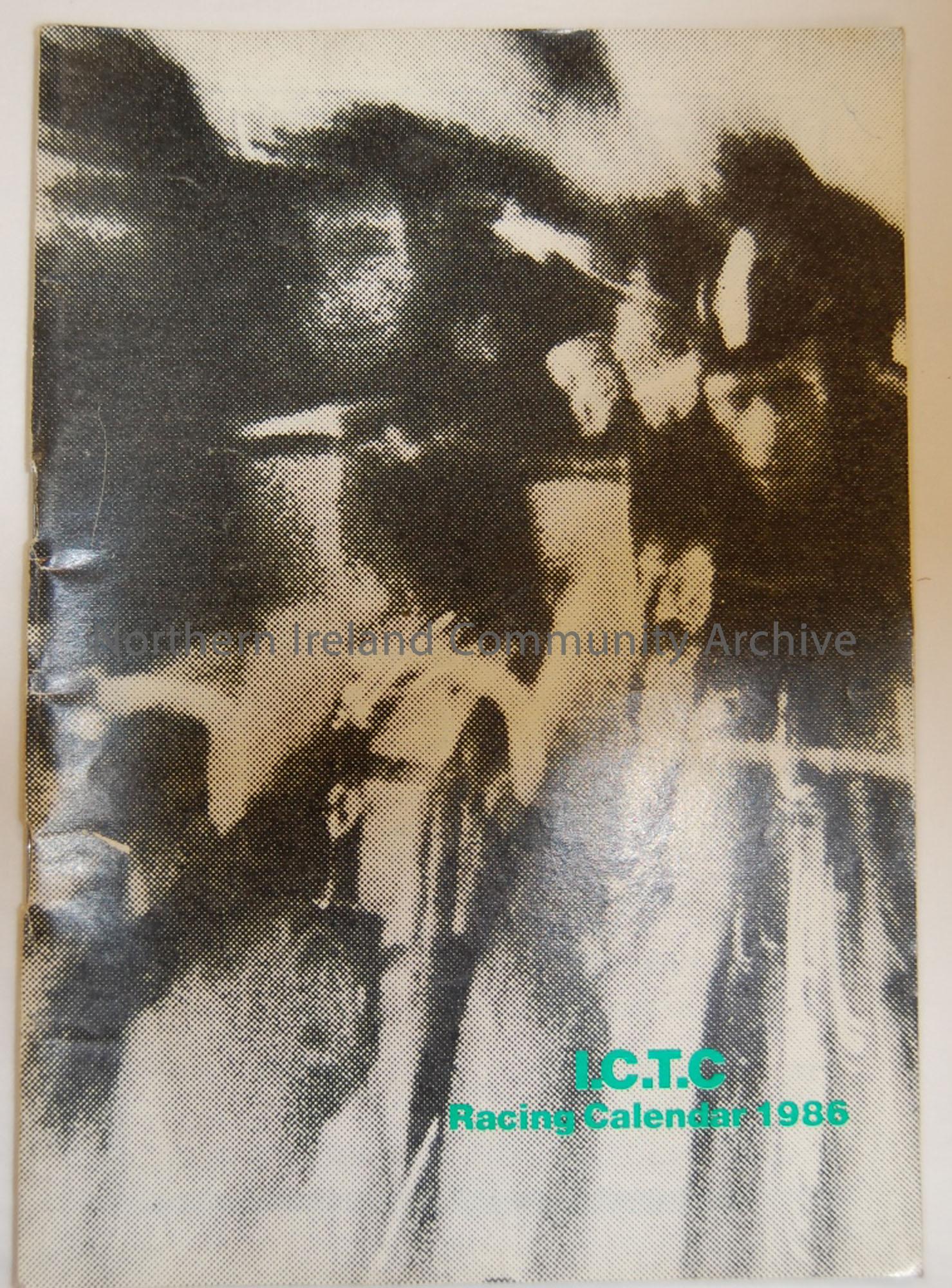 Irish Cycling Tripartite Committee (ICTC) Racing Calender 1986