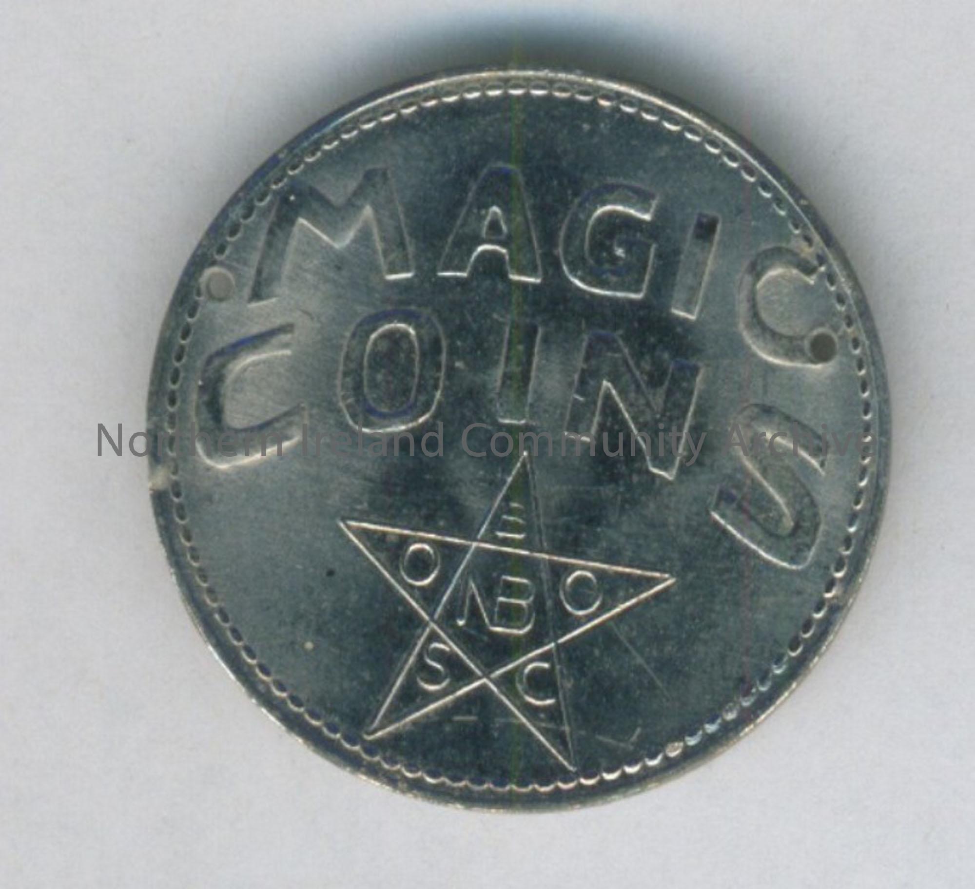 Two silver ‘magic’ coins
