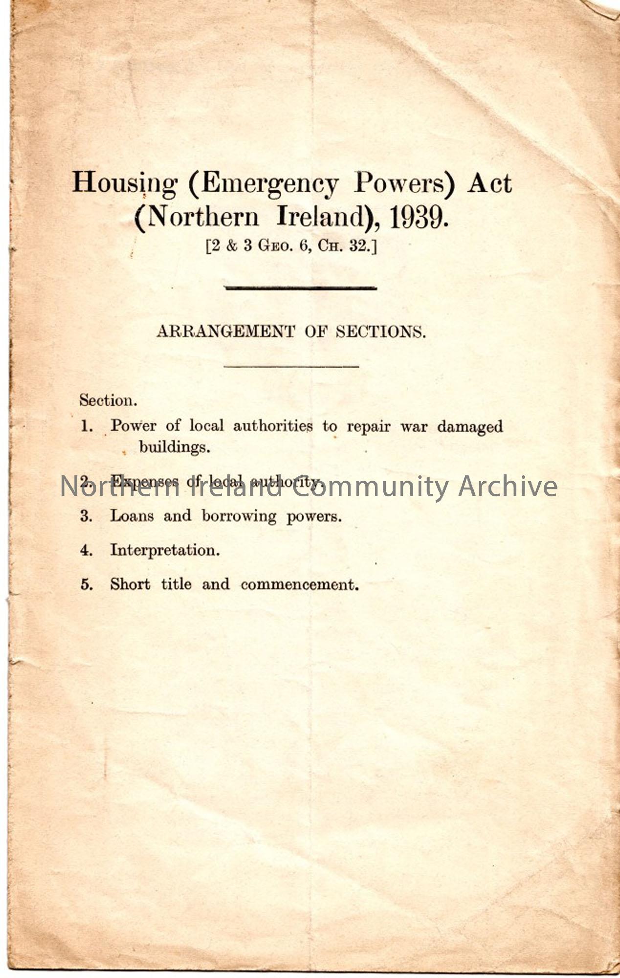 planning-and-housing-act-northern-ireland-1931-housing-emergency-powers-act-northern