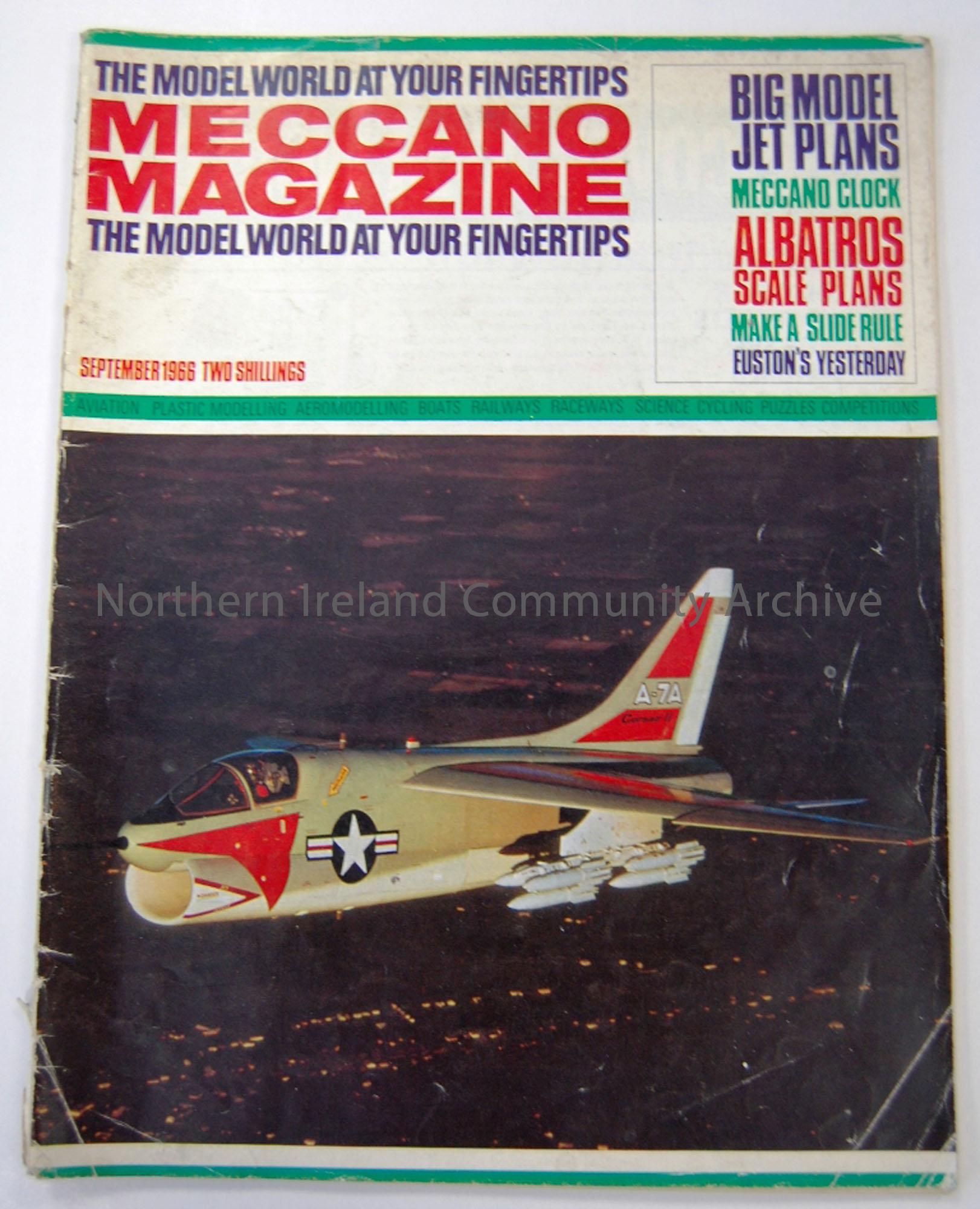 Meccano magazine, The model world at your fingertips. September 1966. Price 2 shillings