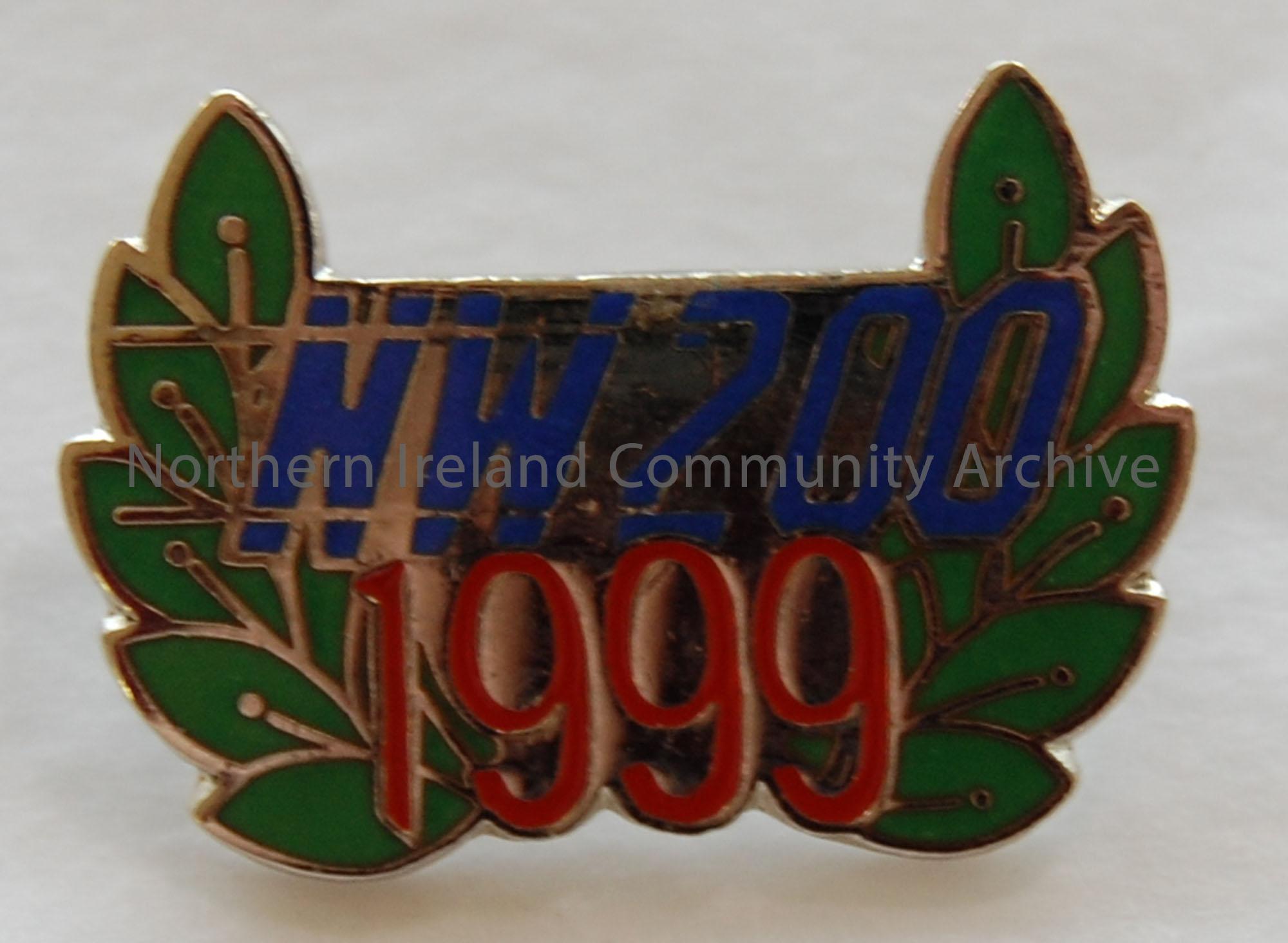 North West 200 badge, 1999