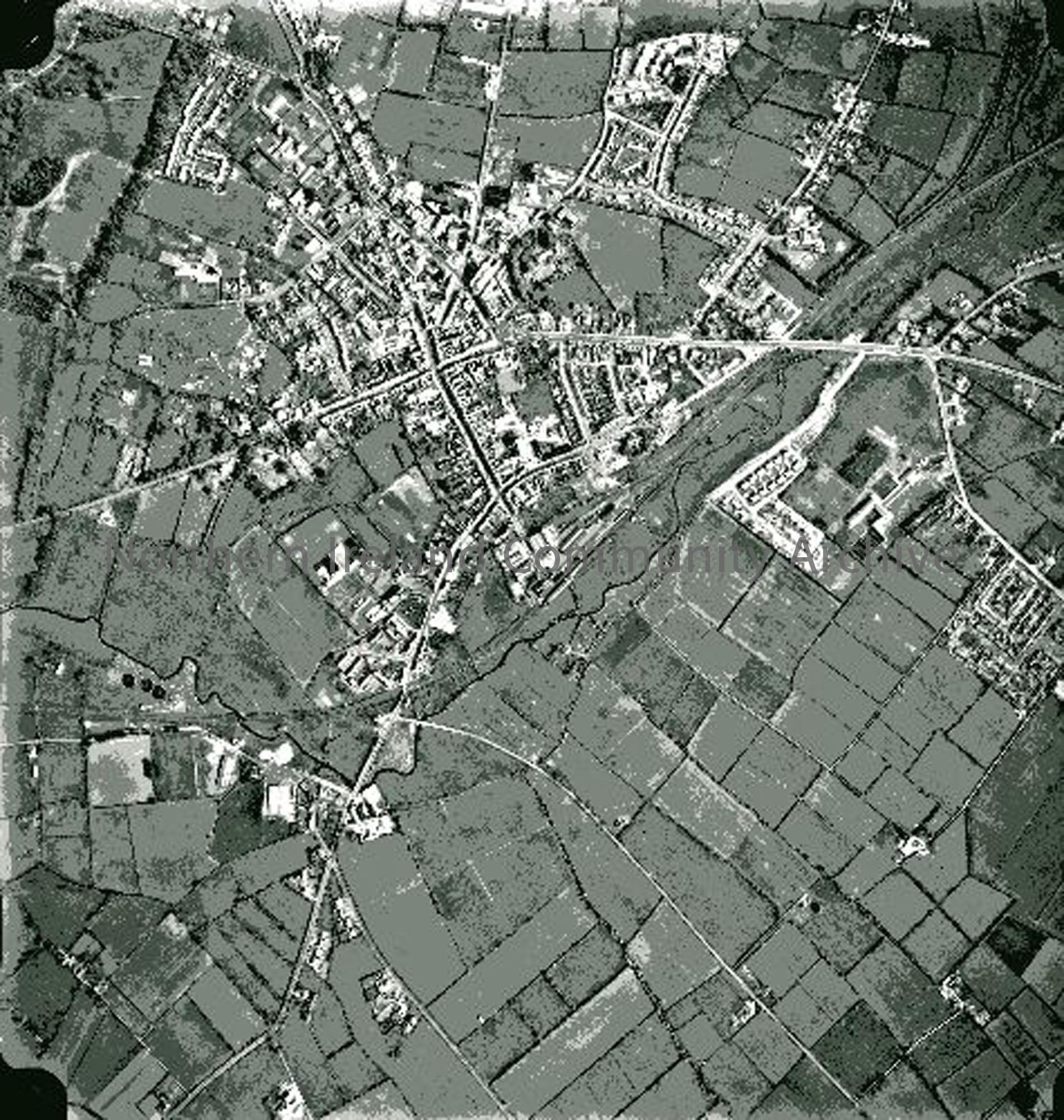 Ballymoney aerial 1969