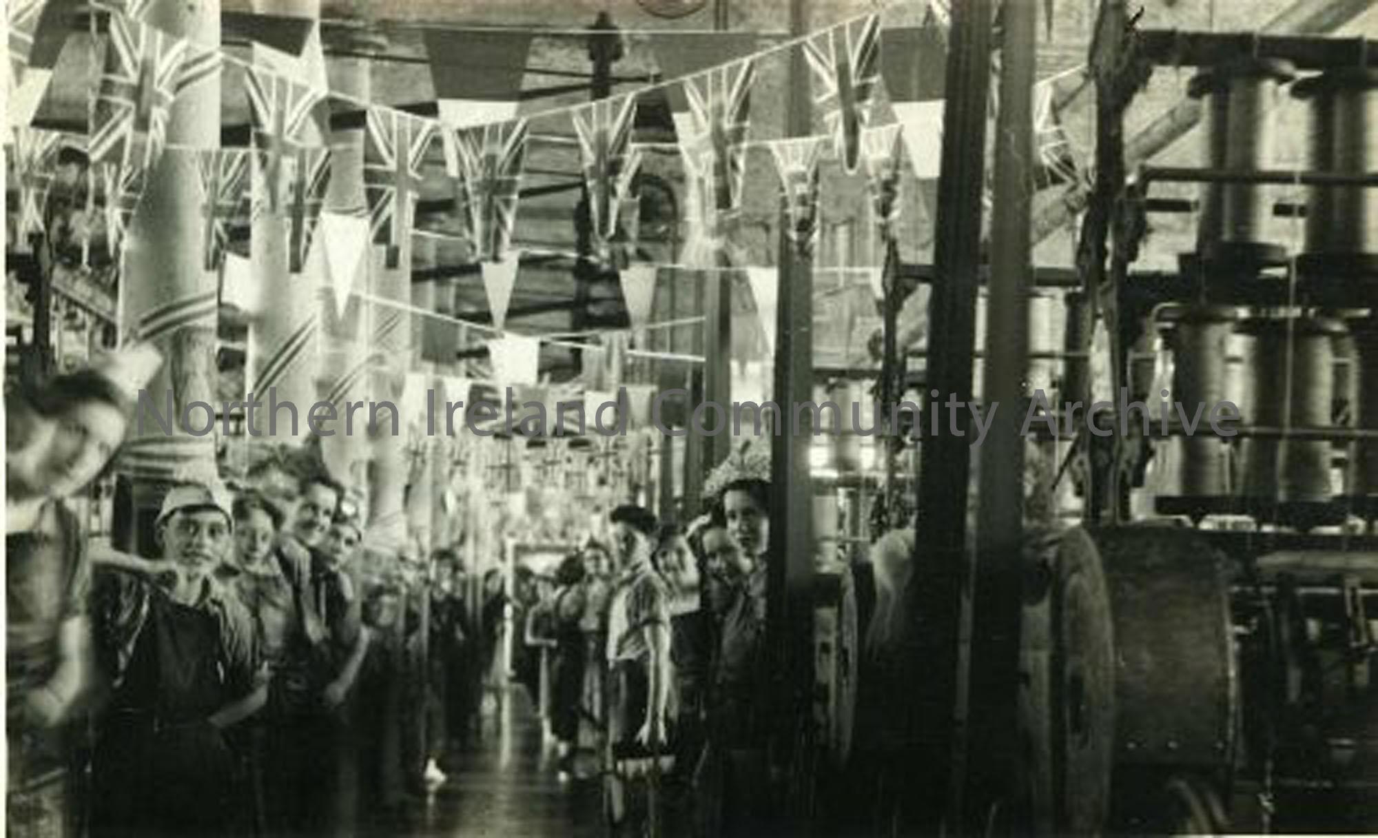 Balnamore Spinning Room 1953