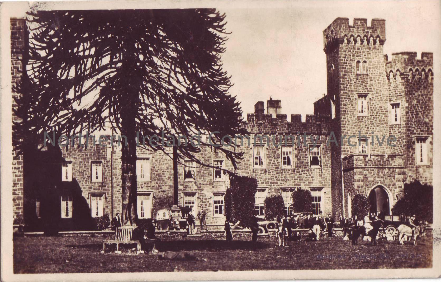 Garron castle or tower