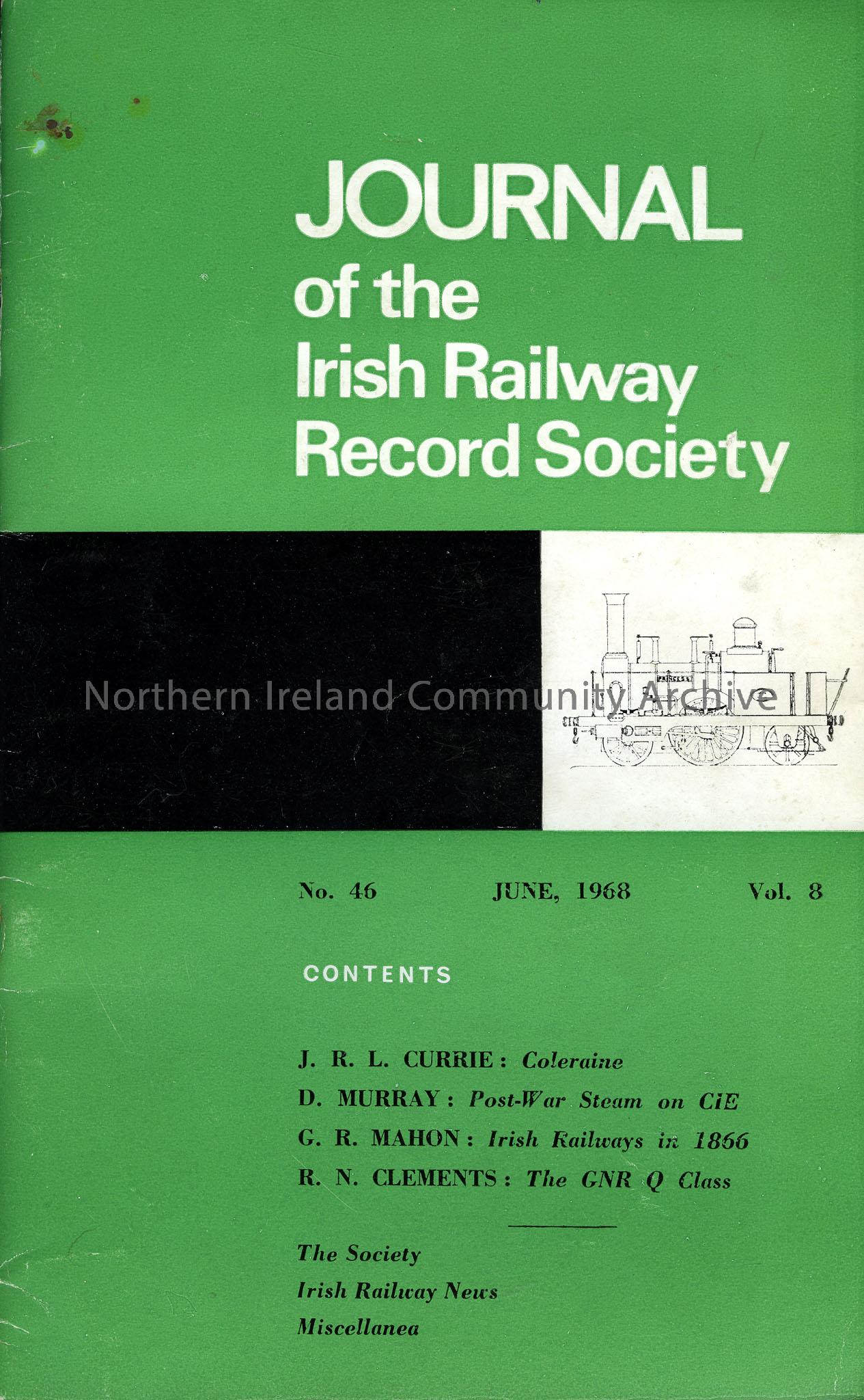 Journal of the Irish Railway Record Society