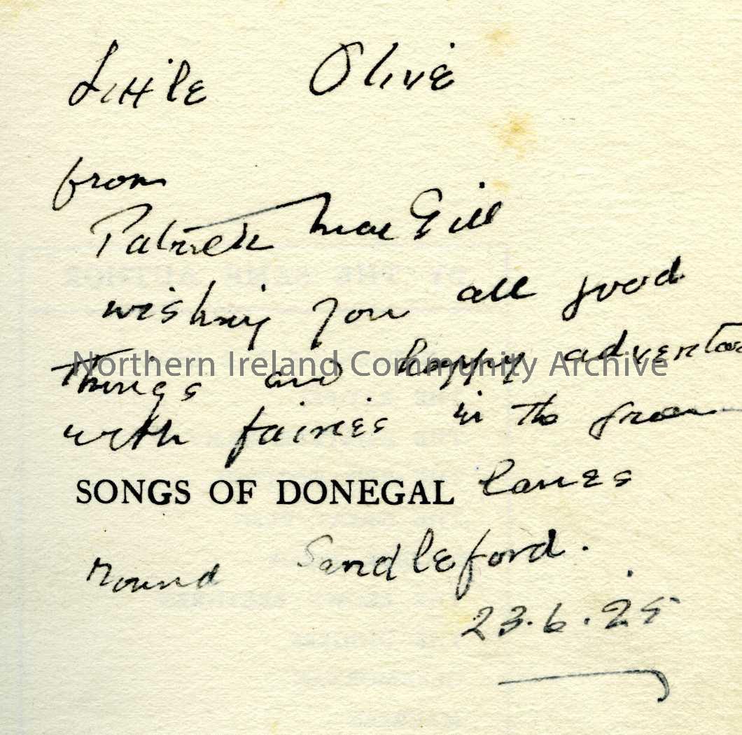 Songs of Donegal – 453B