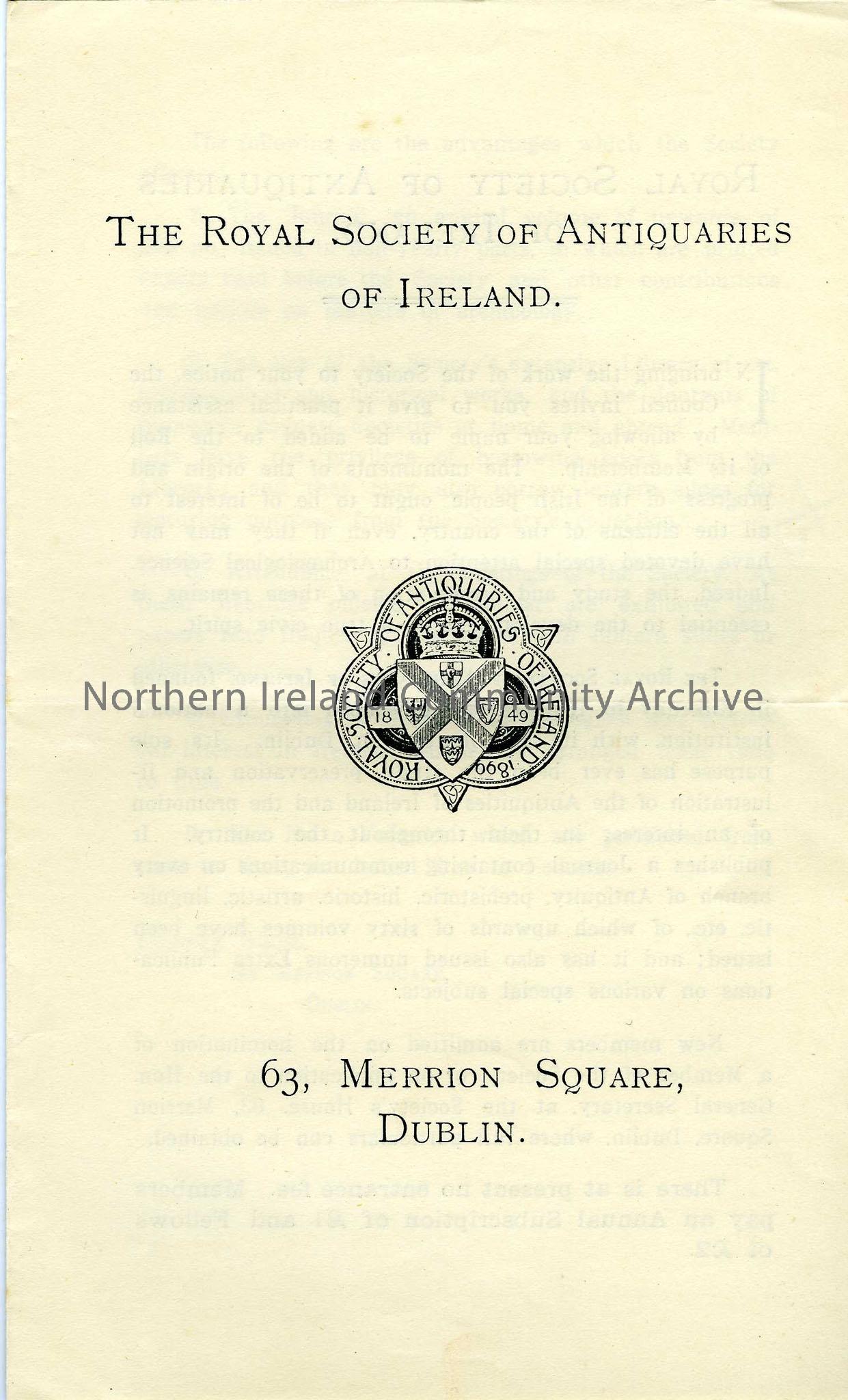 Royal Society of Antiquaries of Ireland