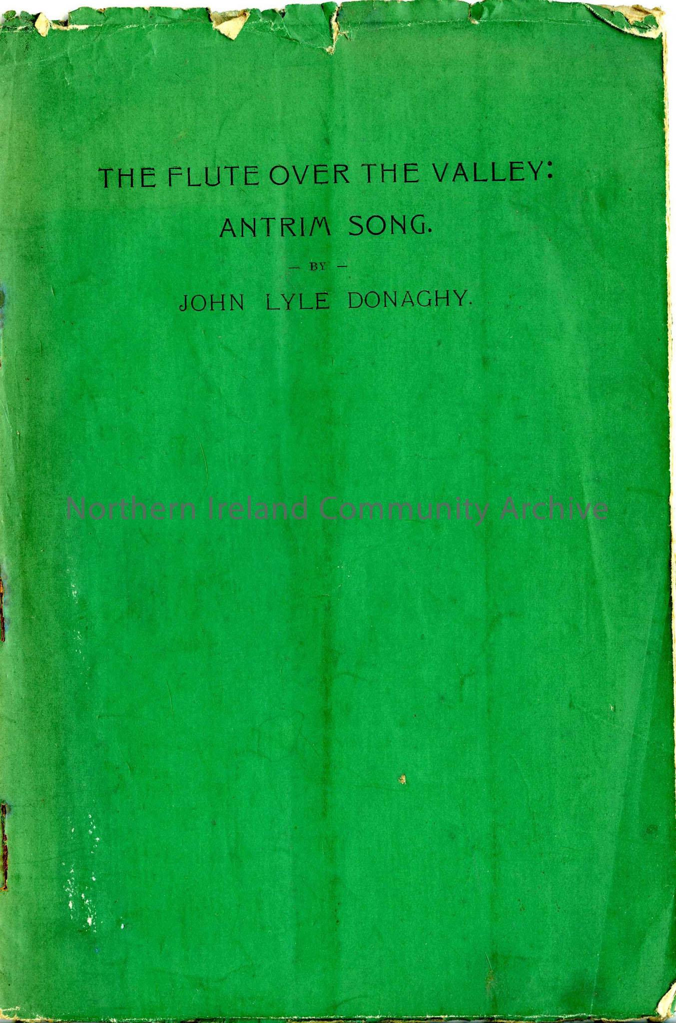 The Flute Over the Valley: Antrim Song