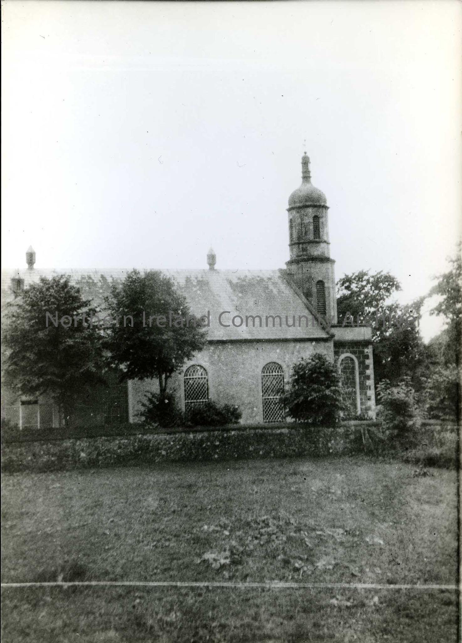 Printed black and white photograph – Church, possibly Maghera Prebyterian Church.