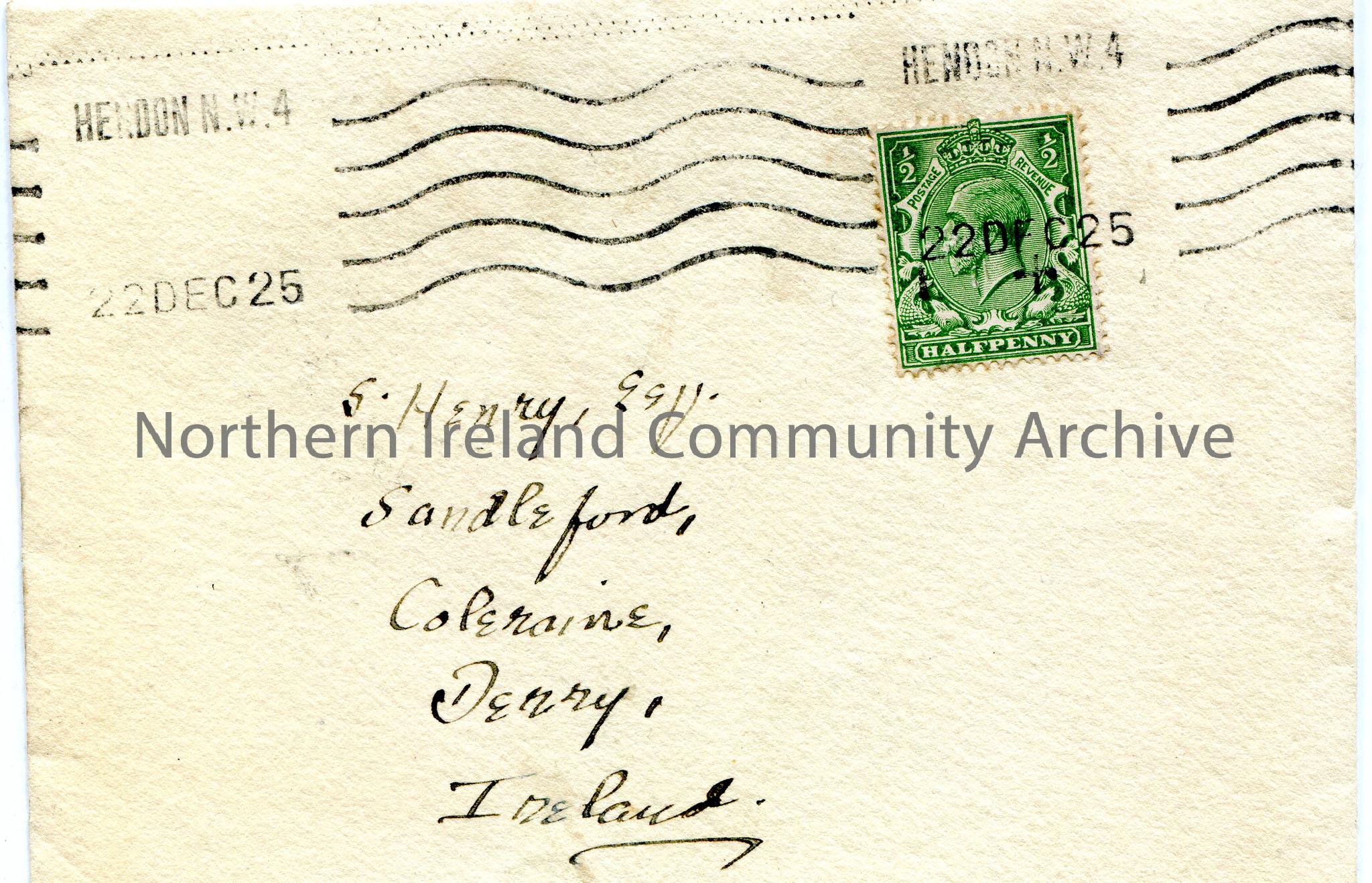 observer and self addressed stamped envelope