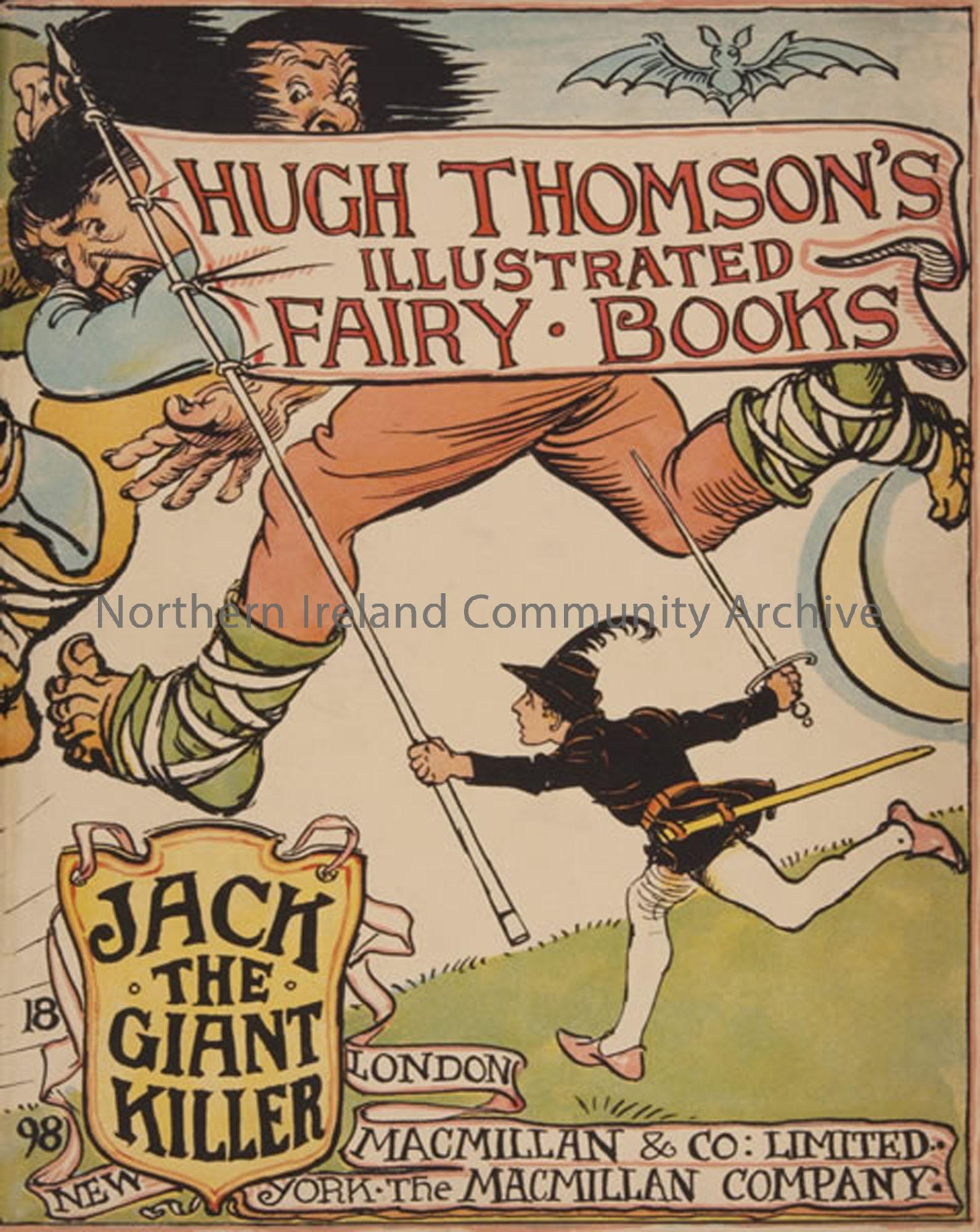 Jack the Giant Killer Fairy Book Illustrated by Hugh Thomson 
 (3271)