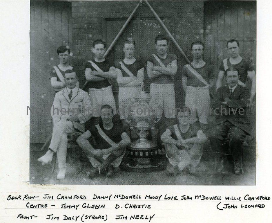 Bann R.C. Senior VIII Winners, I.A.R.U. Cup, 1924 (5764)
