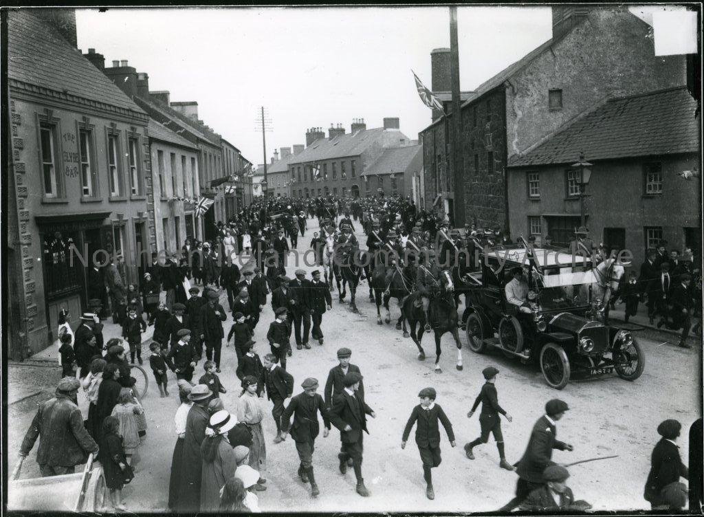 Visit of Sir Edward Carson, at the Railway Road, Coleraine, 1912 (1947)
