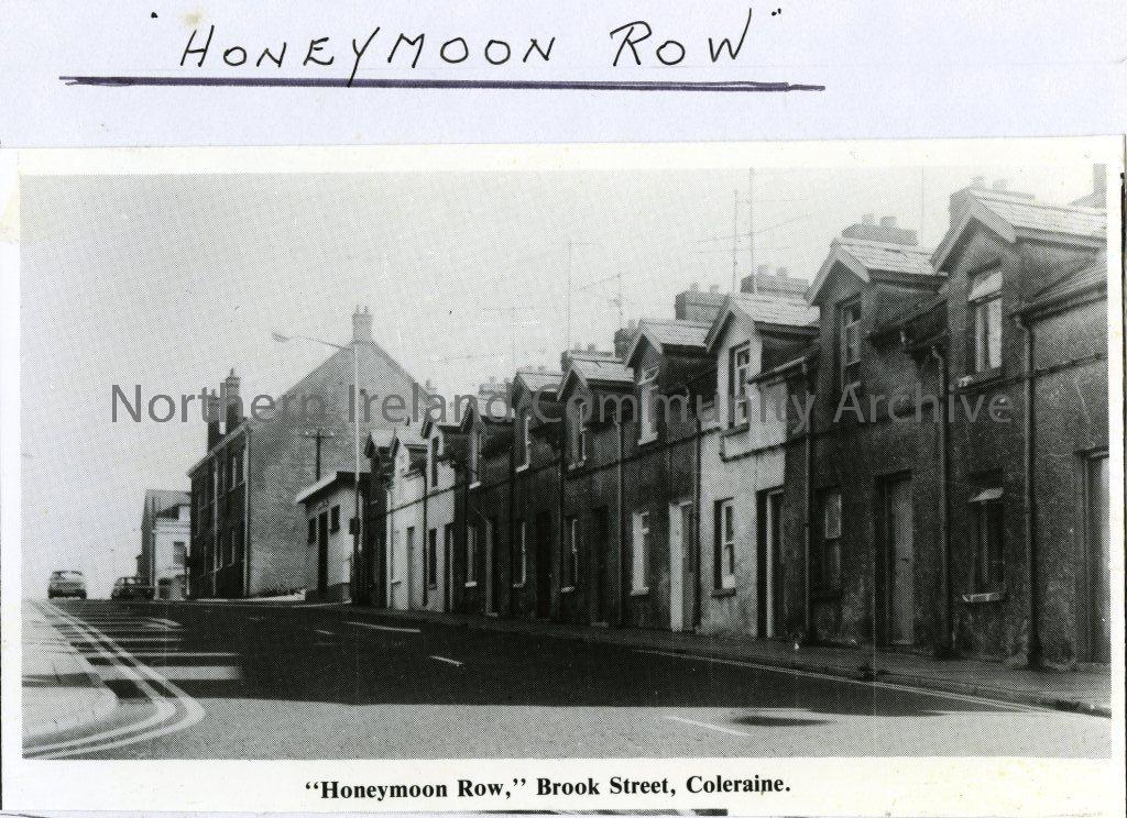 ‘Honeymoon Row’, Brook Street, Coleraine (6769)