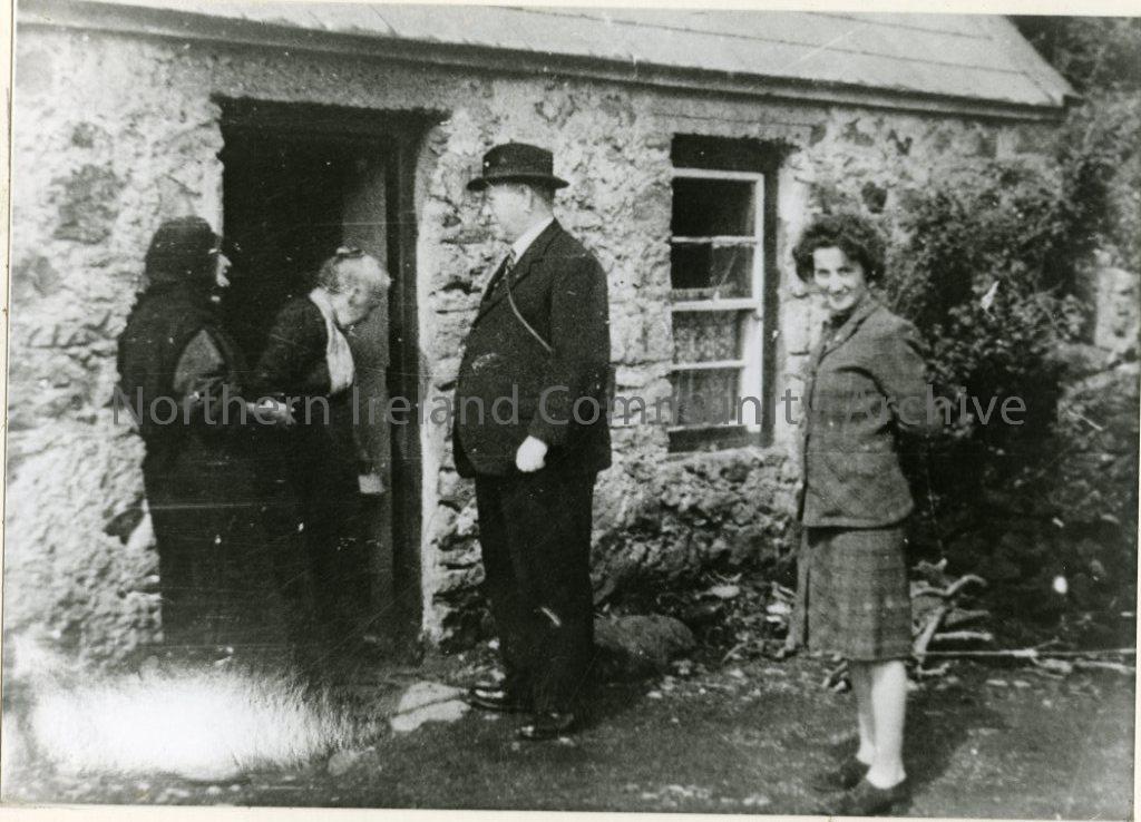 Sam Henry, Coleraine, with ‘Old Age Pensioners’, Rathlin Island, 1930s (2396)