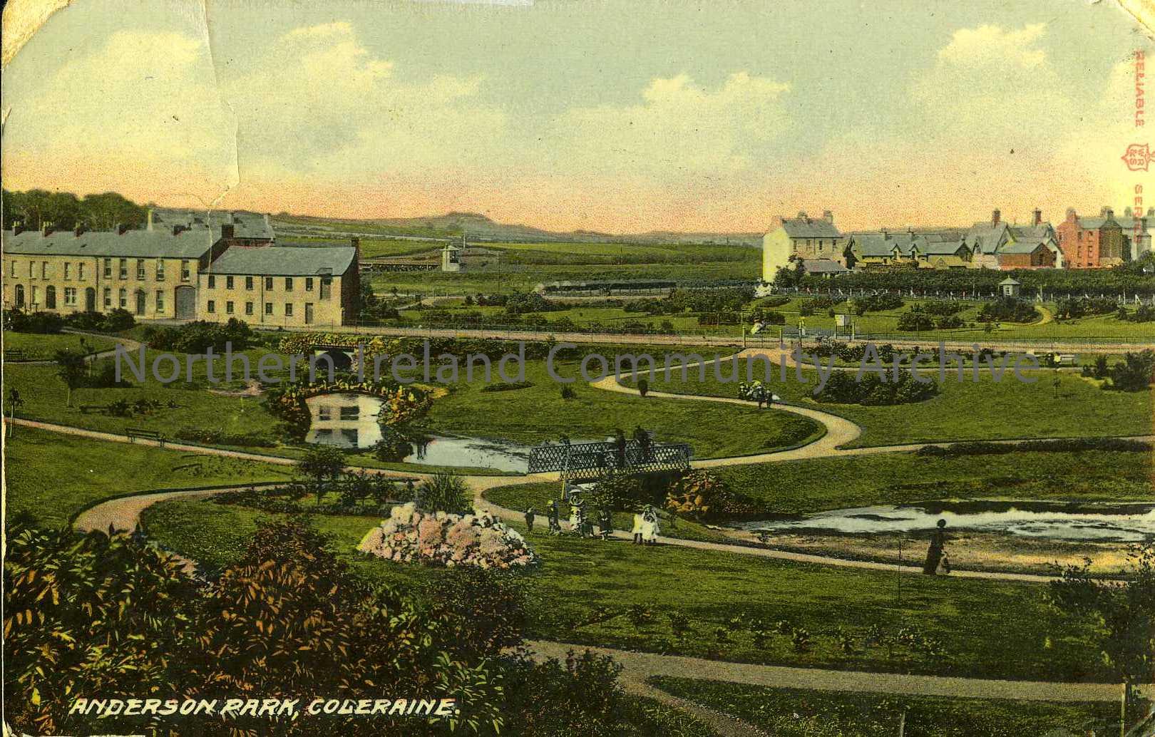 postcard titled, Anderson Park, Coleraine (6691)